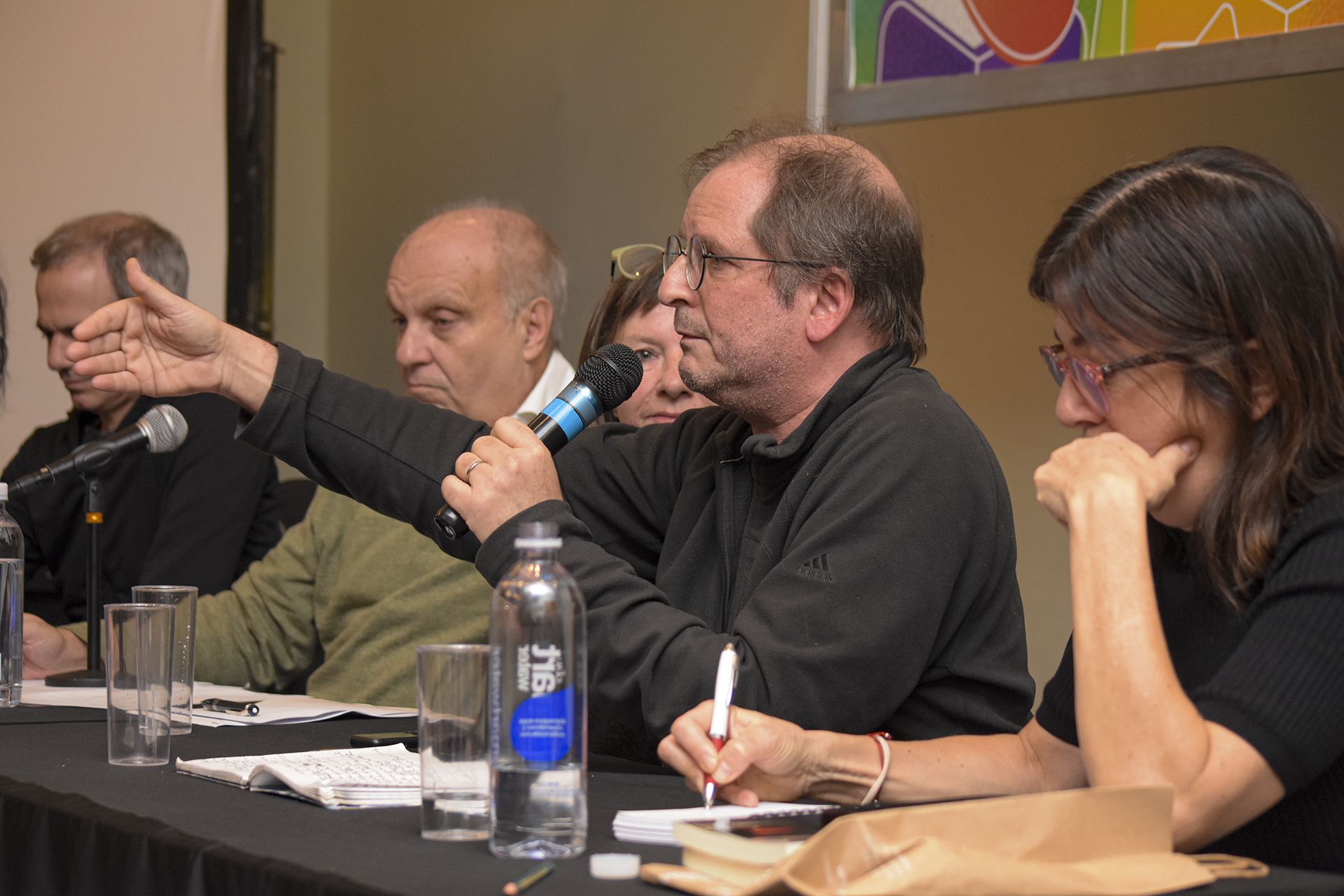 Debate en la Feria, Lucas Llach, Hernán Lombardi, Alejandra Laurencich, Martín Kohan, María O'Donnell