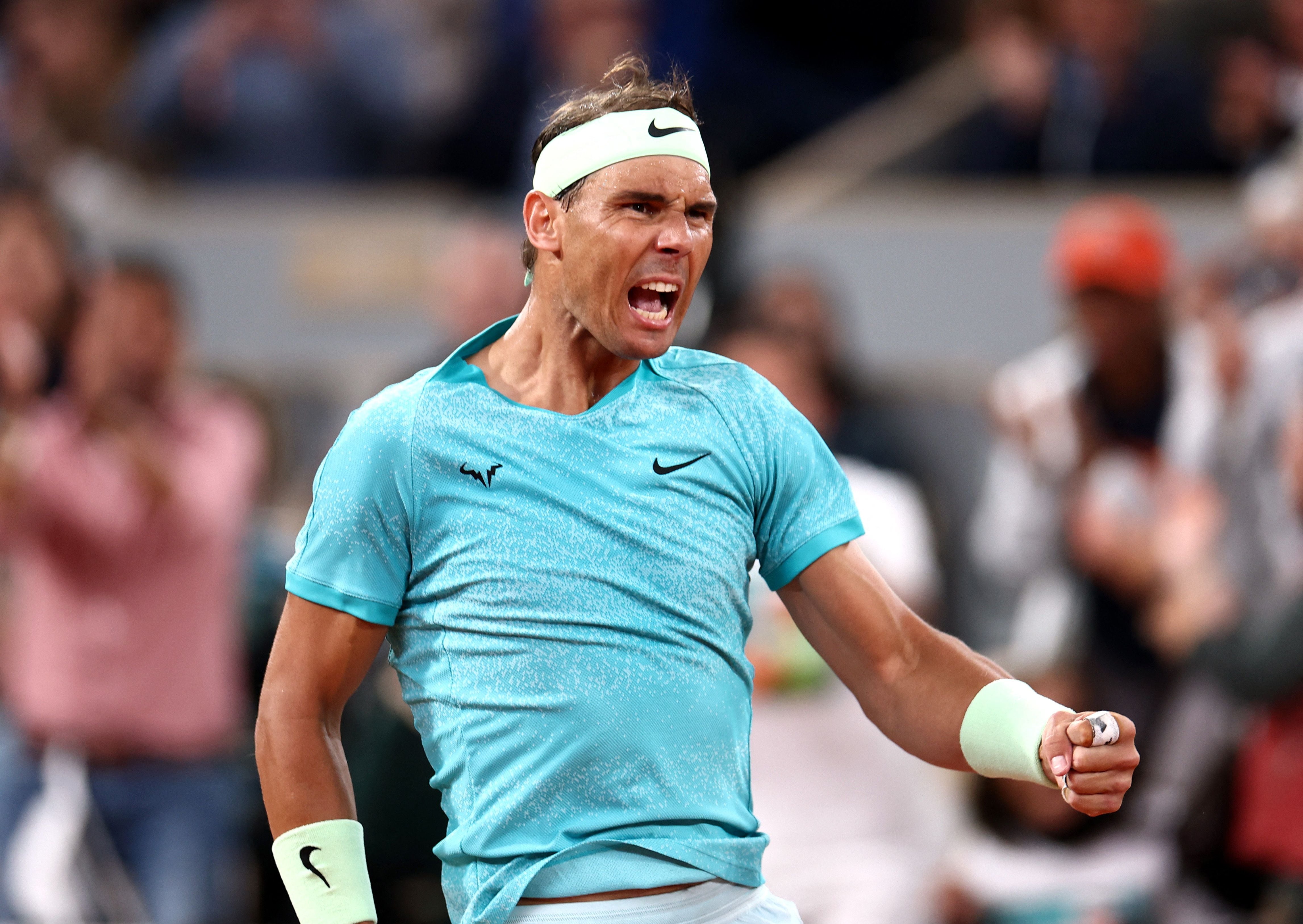 Nadal cayó por 6-3, 7-6 (5) y 6-3 (Reuters)