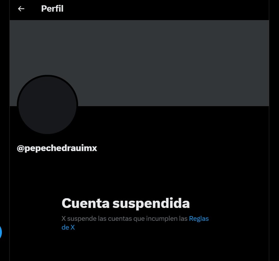 Esta fue la razón de la suspensión