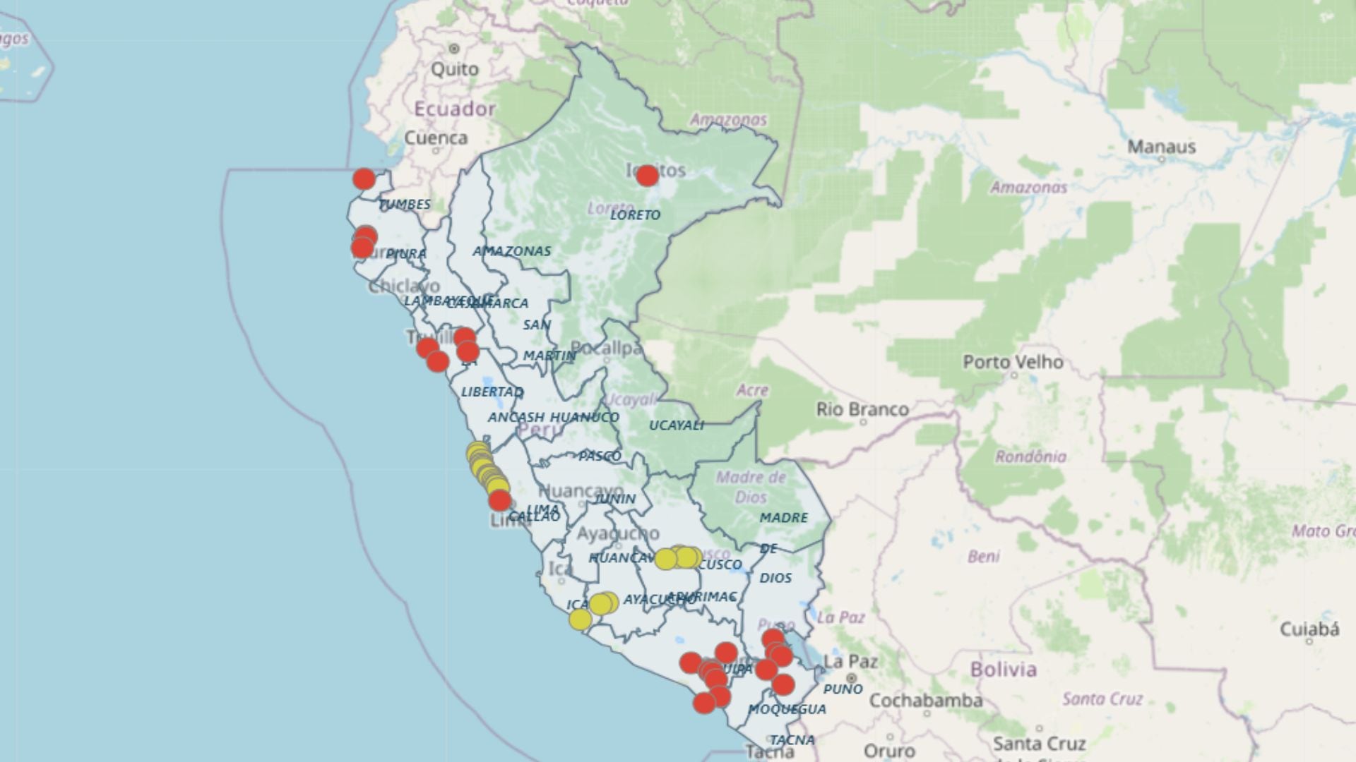 Más de 50 muertos en 10 días en las carreteras del Perú| MTC