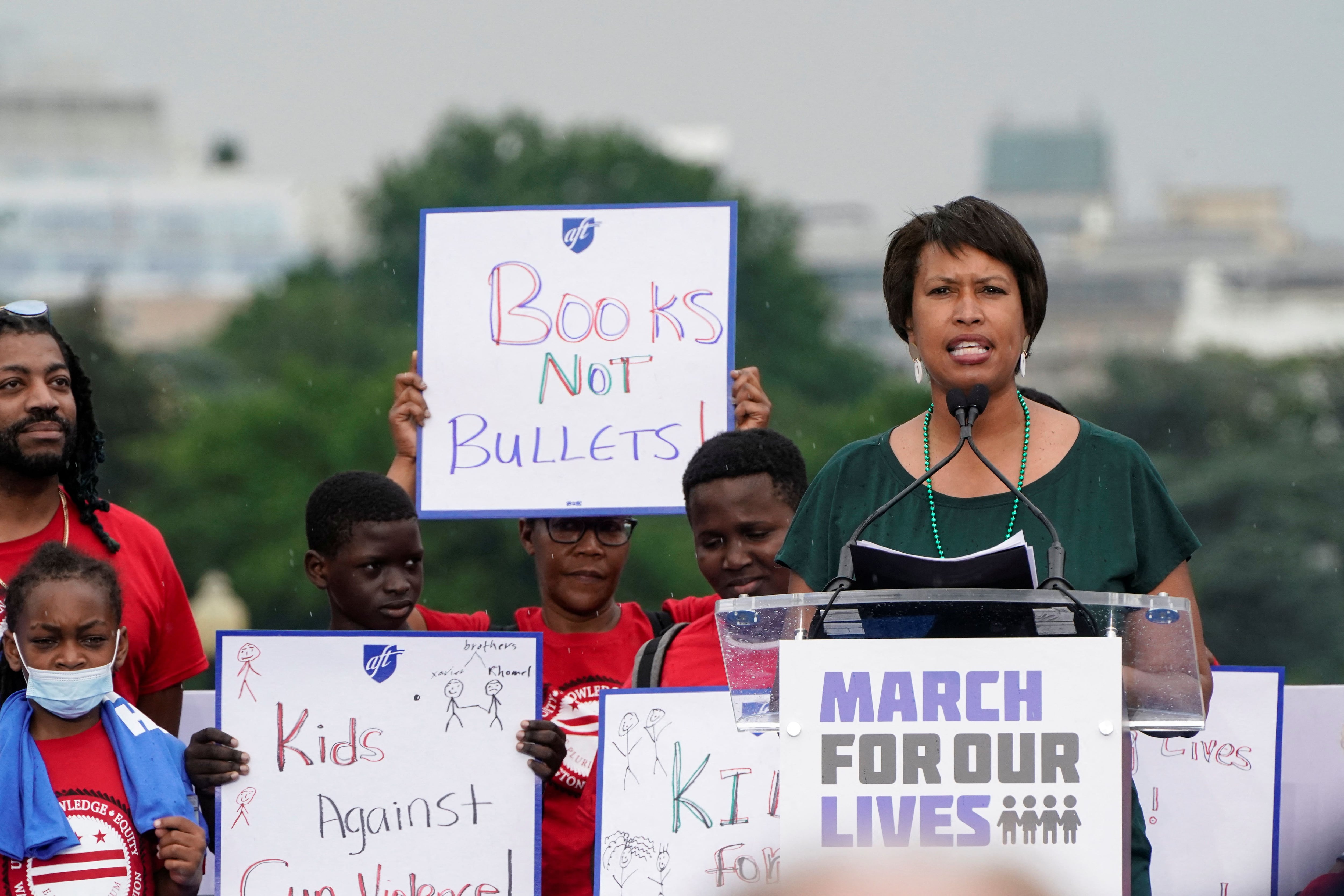 Muriel Bowser es la alcaldesa de Washington - crédito Joshua Roberts/Reuters