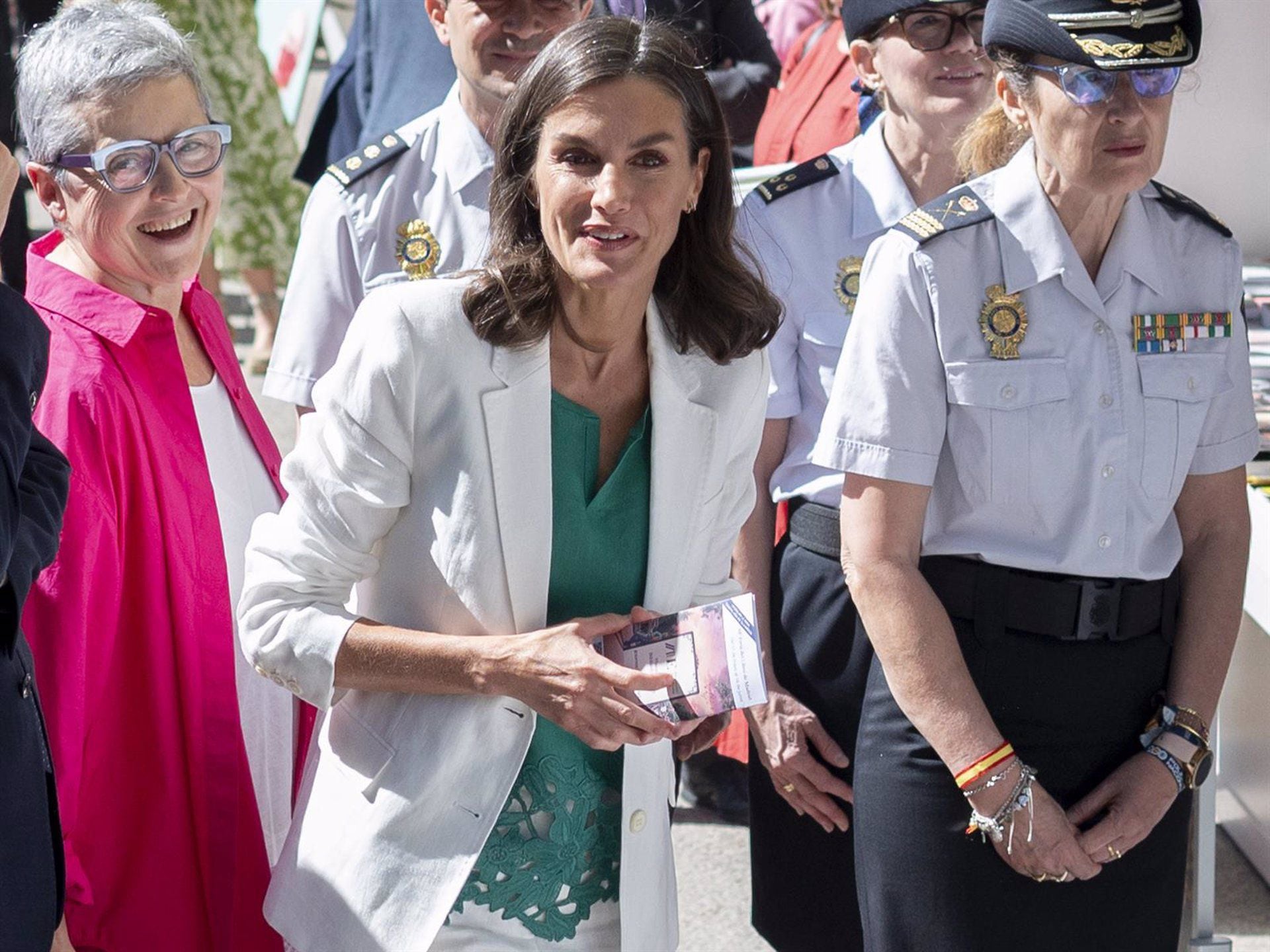 La Reina Letizia durante la inauguración de la 83ª edición de la Feria del Libro de Madrid (Europa Press)

