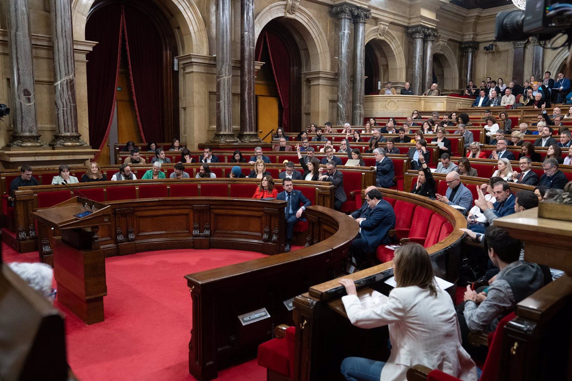 El Parlament de Cataluña (DAVID ZORRAKINO / EUROPA PRESS)
