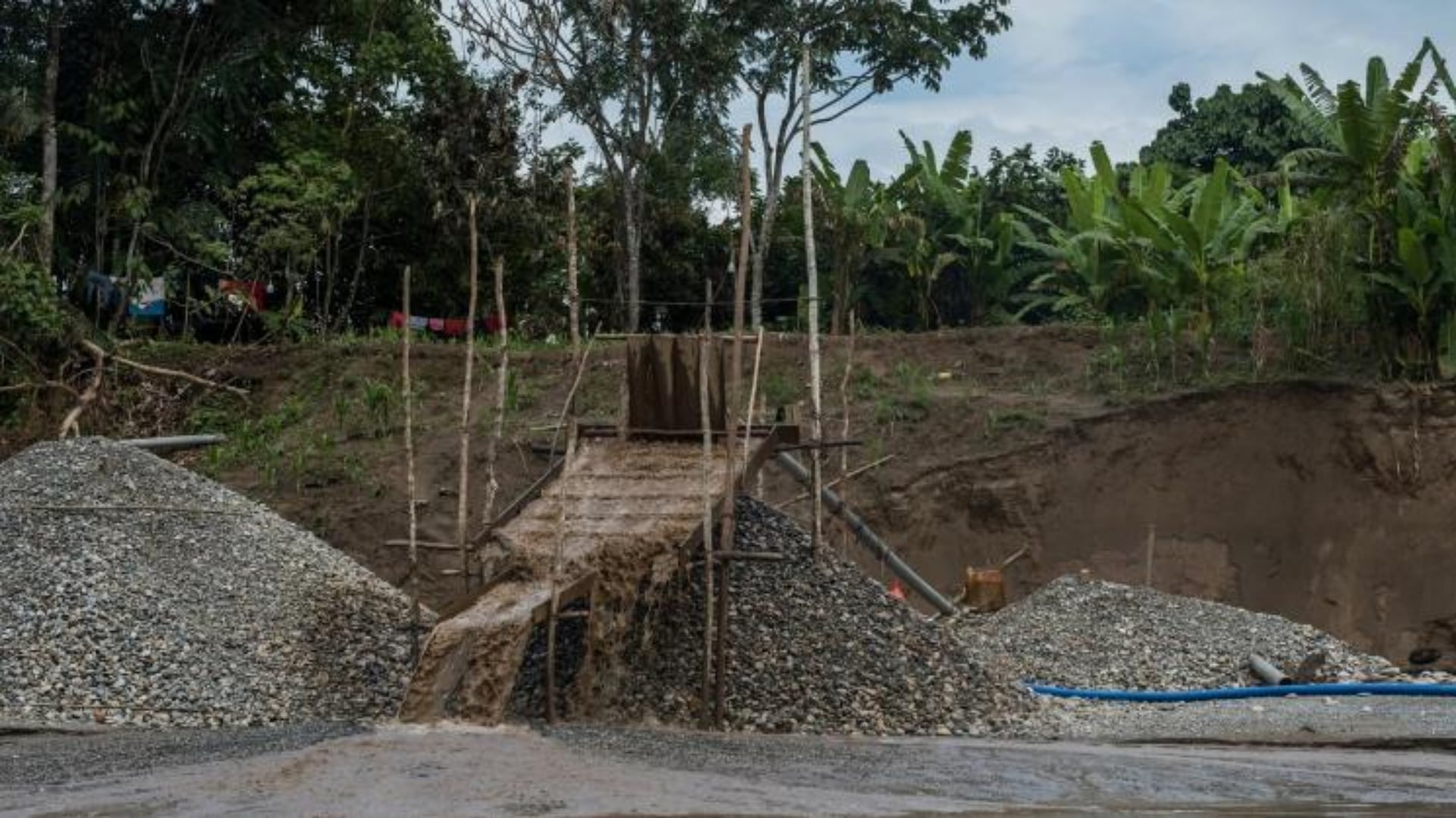 Minería ilegal en territorio awajún.