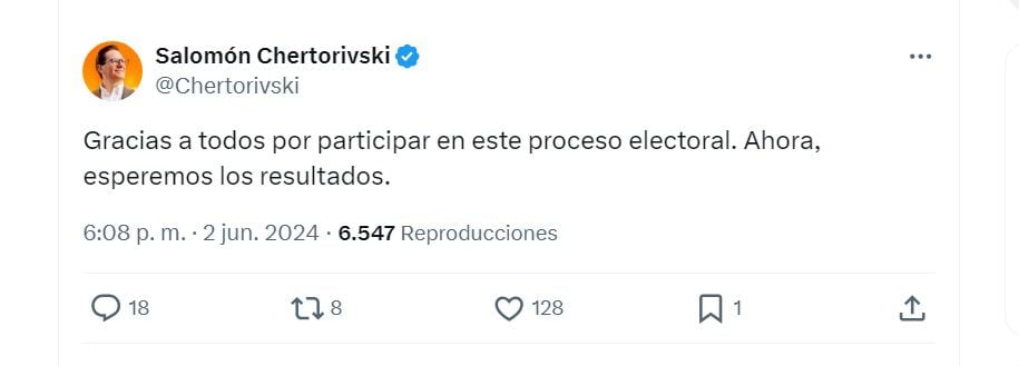 Salomón Chertorivski pronunciamiento elecciones