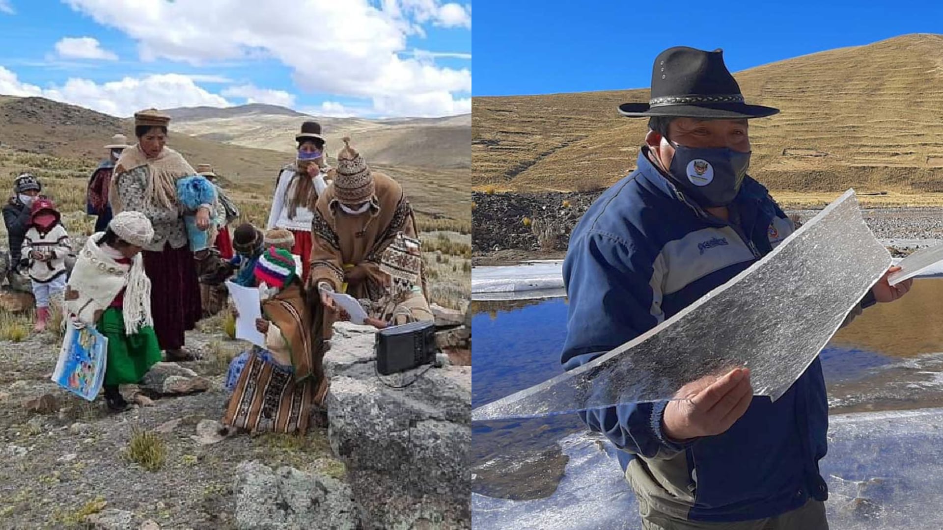 Heladas en Puno.