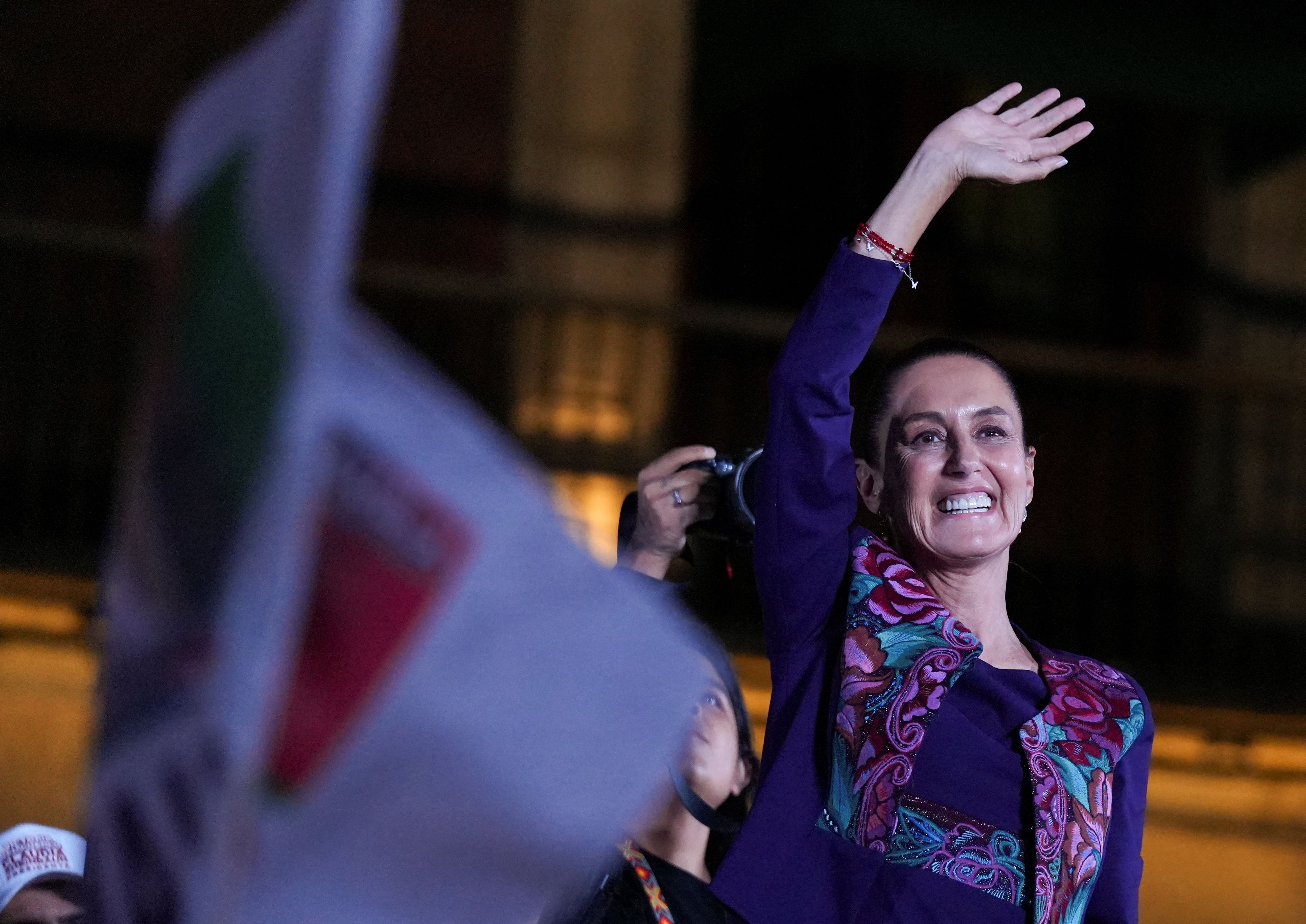 Claudia Sheinbaum asumirá la Presidencia de México el 1 de octubre de 2024. (REUTERS/Alexandre Meneghini)