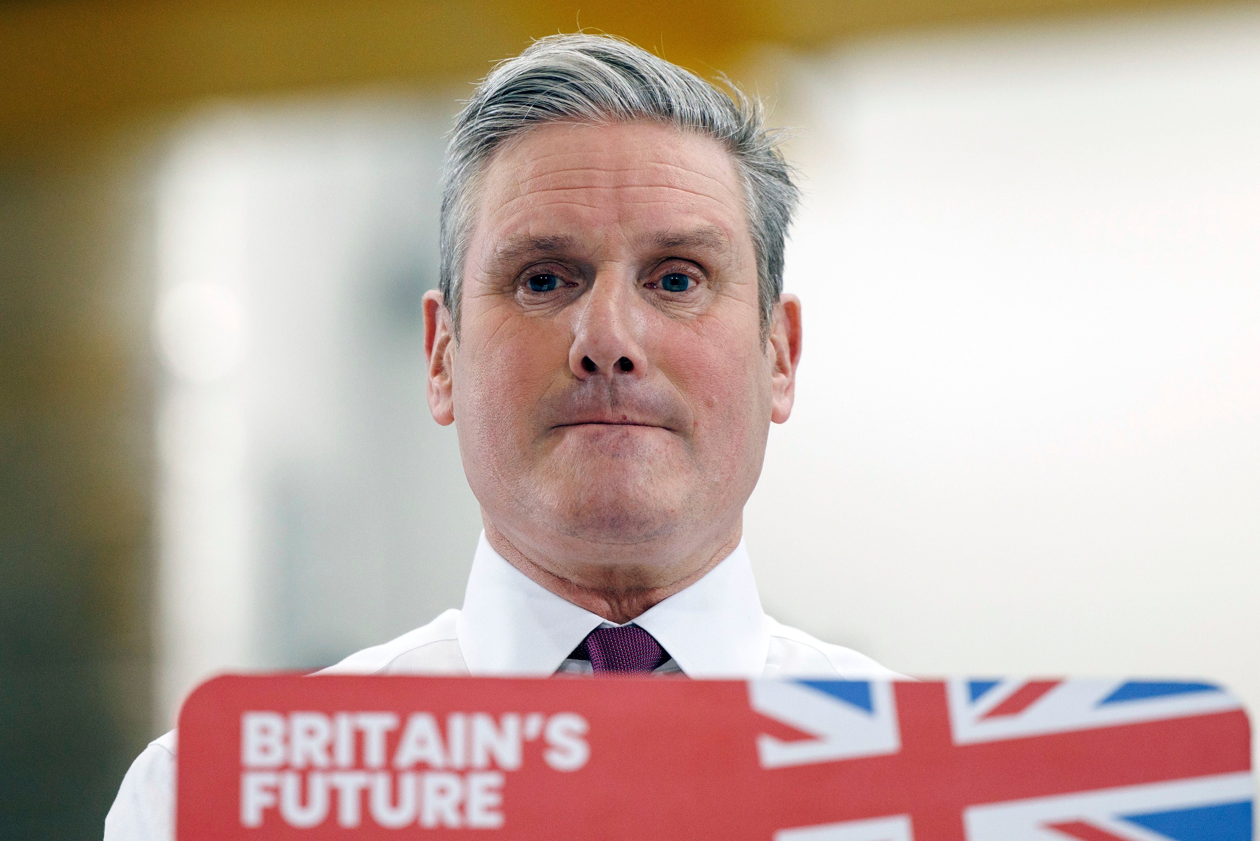 El líder del Partido Laborista británico, Keir Starmer. (EFE/EPA/TOLGA AKMEN)