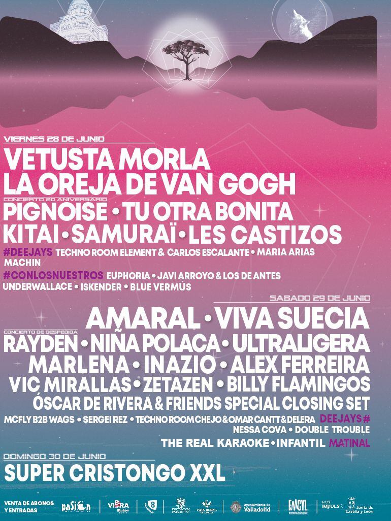 Cartel del Festival Conexión Valladolid 6.0 (Conexión Valladolid Festival)