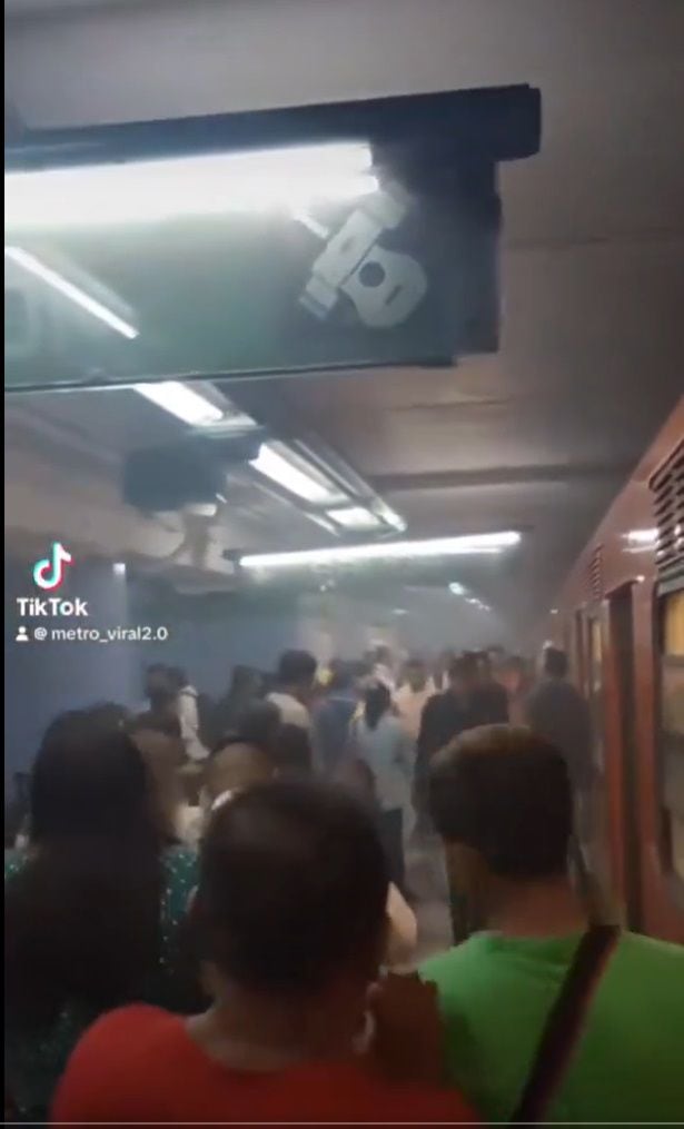 Conato incendio Metro CDMX Línea 8 - 4 junio