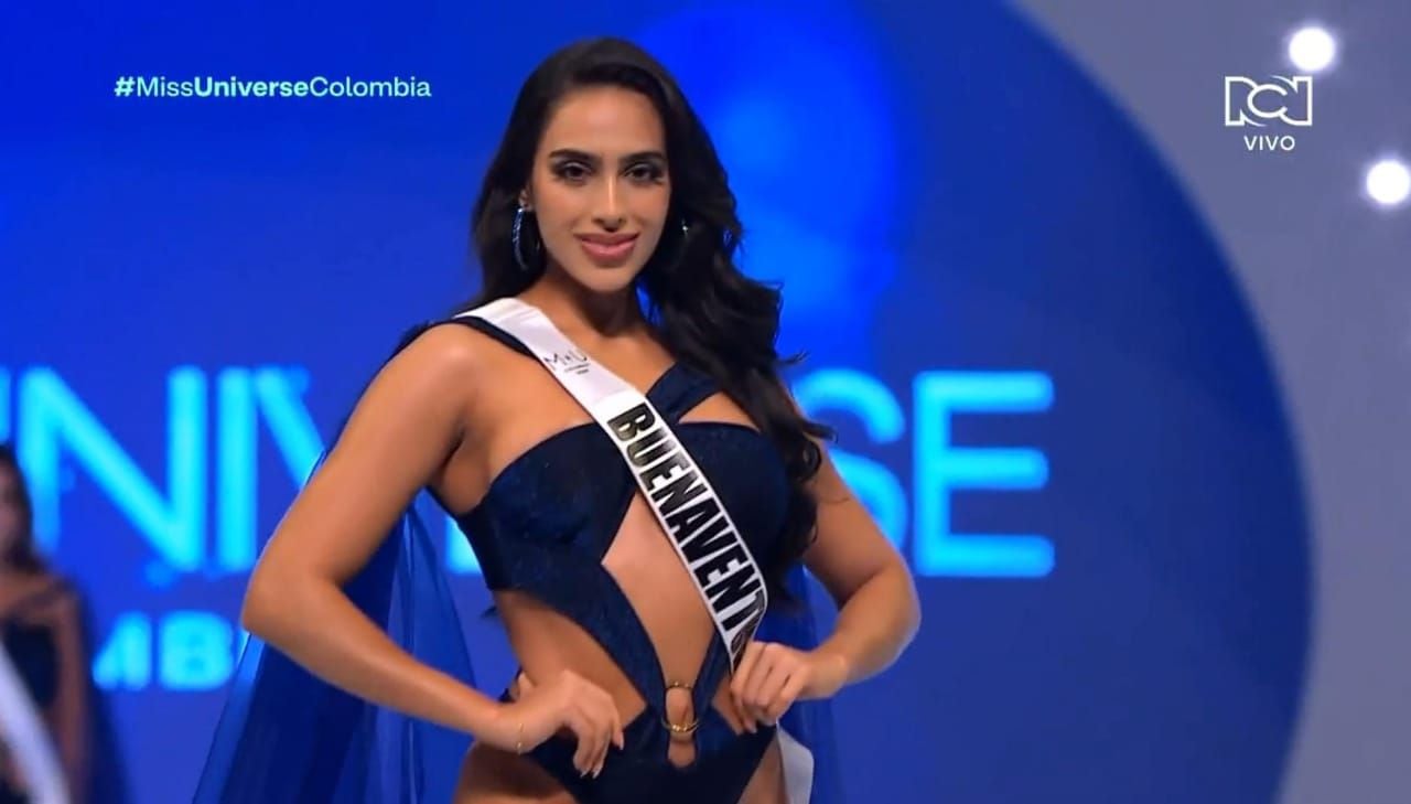 Desfile en traje de baño: Miss Universe Buenaventura - crédito RCN