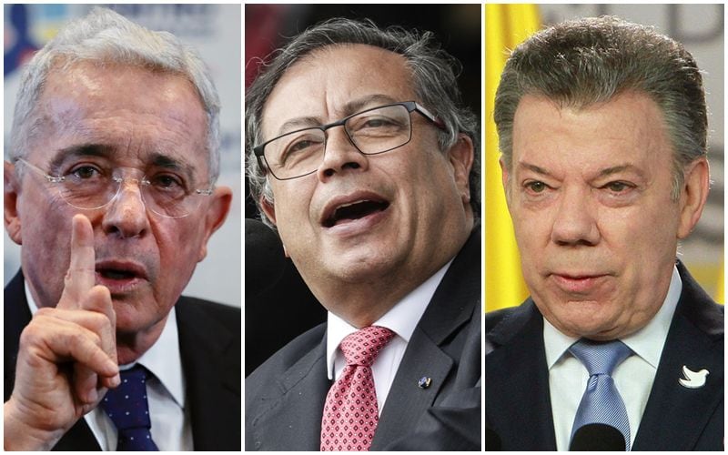 Petro acusó a expresidentes Uribe y Santos de golpe de Estado