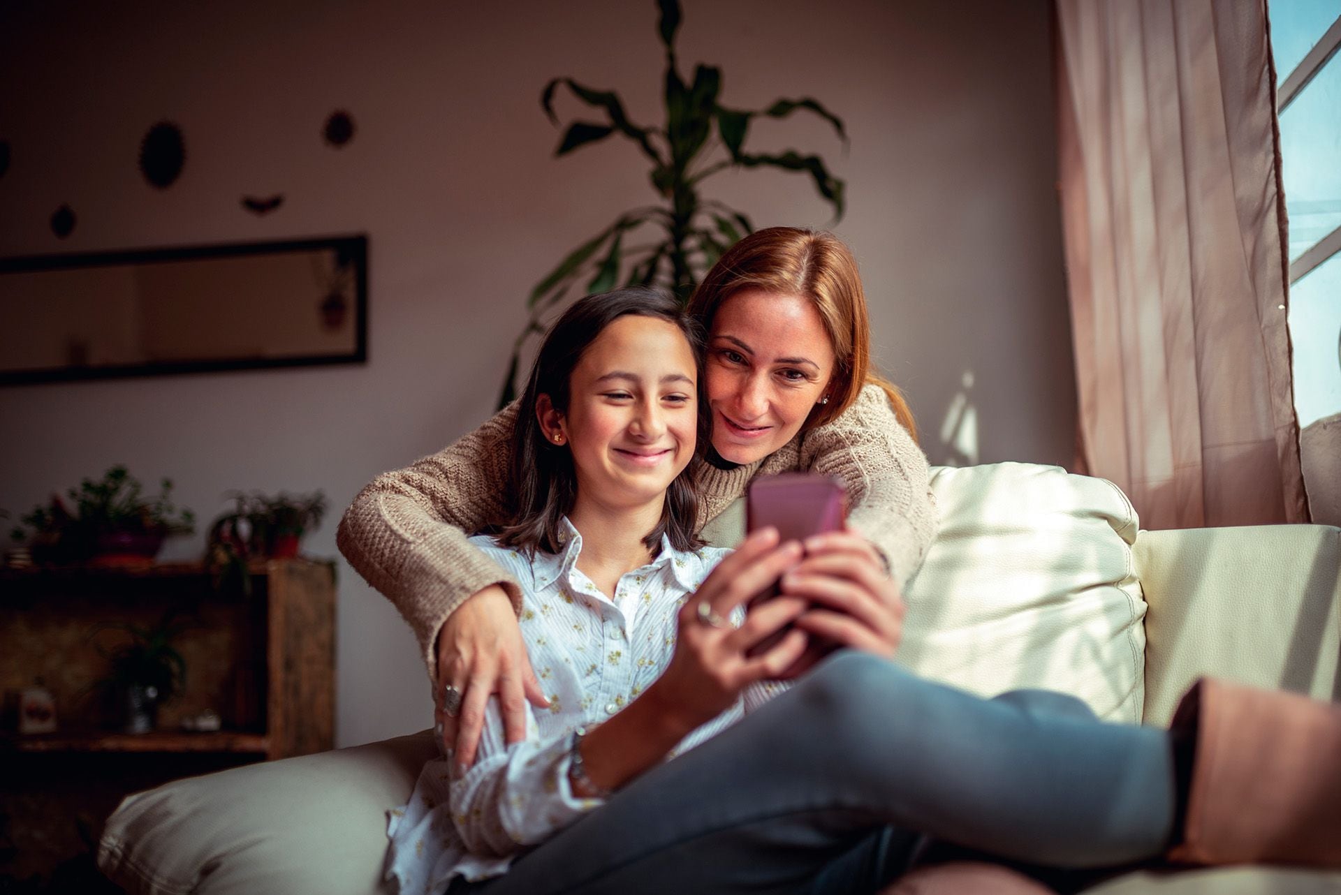 MODO SEGURO MADRE Y ADOLESCENTE CELULAR