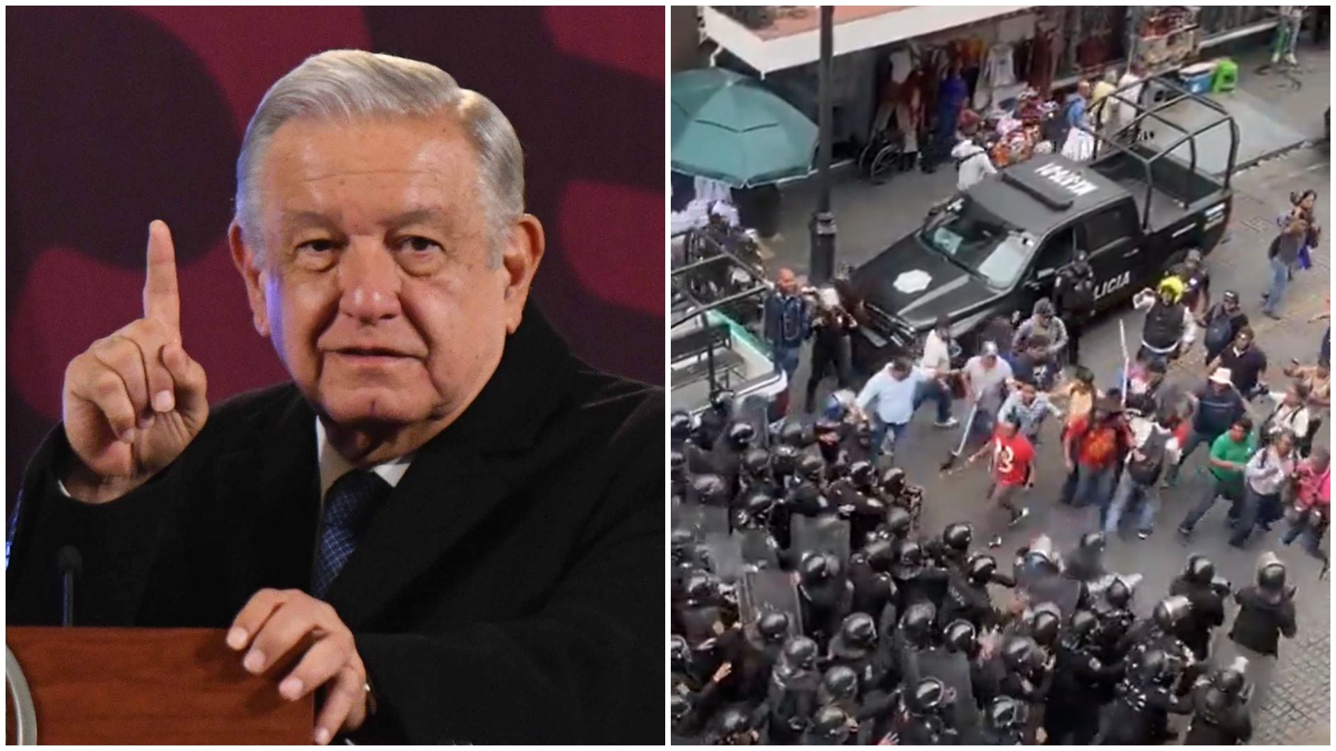 AMLO - CNTE