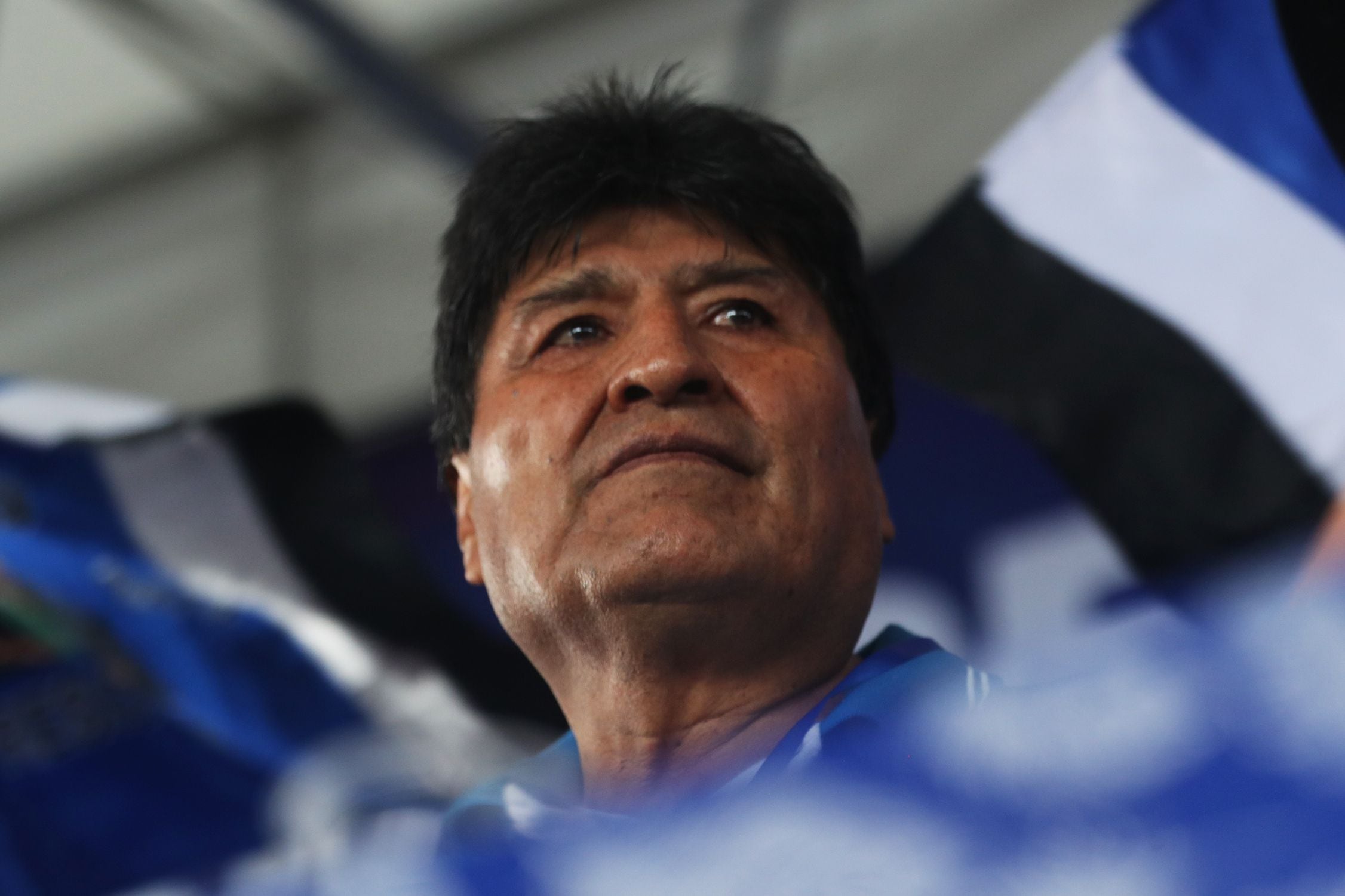 El expresidente de Bolivia Evo Morales
