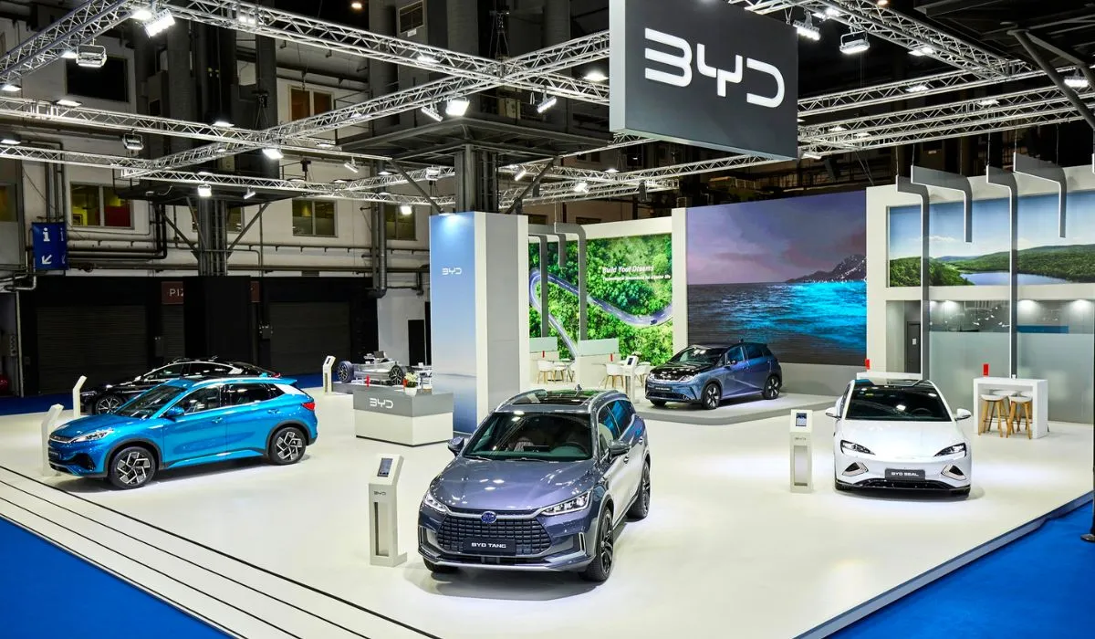 BYD en el salón de Barcelona