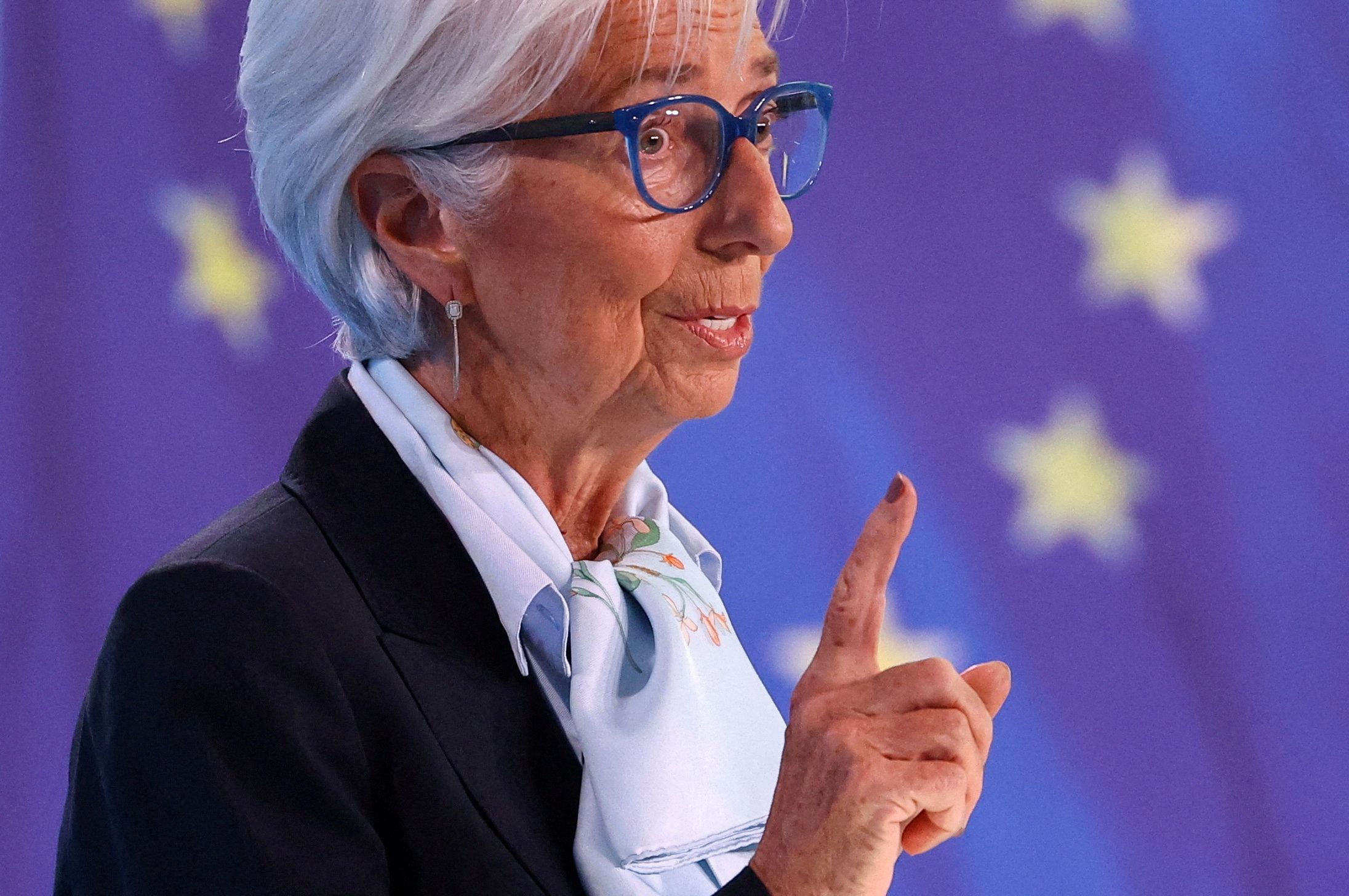 Christine Lagarde, presidenta del Banco Central Europeo (BCE). REUTERS/Kai Pfaffenbach/File Photo