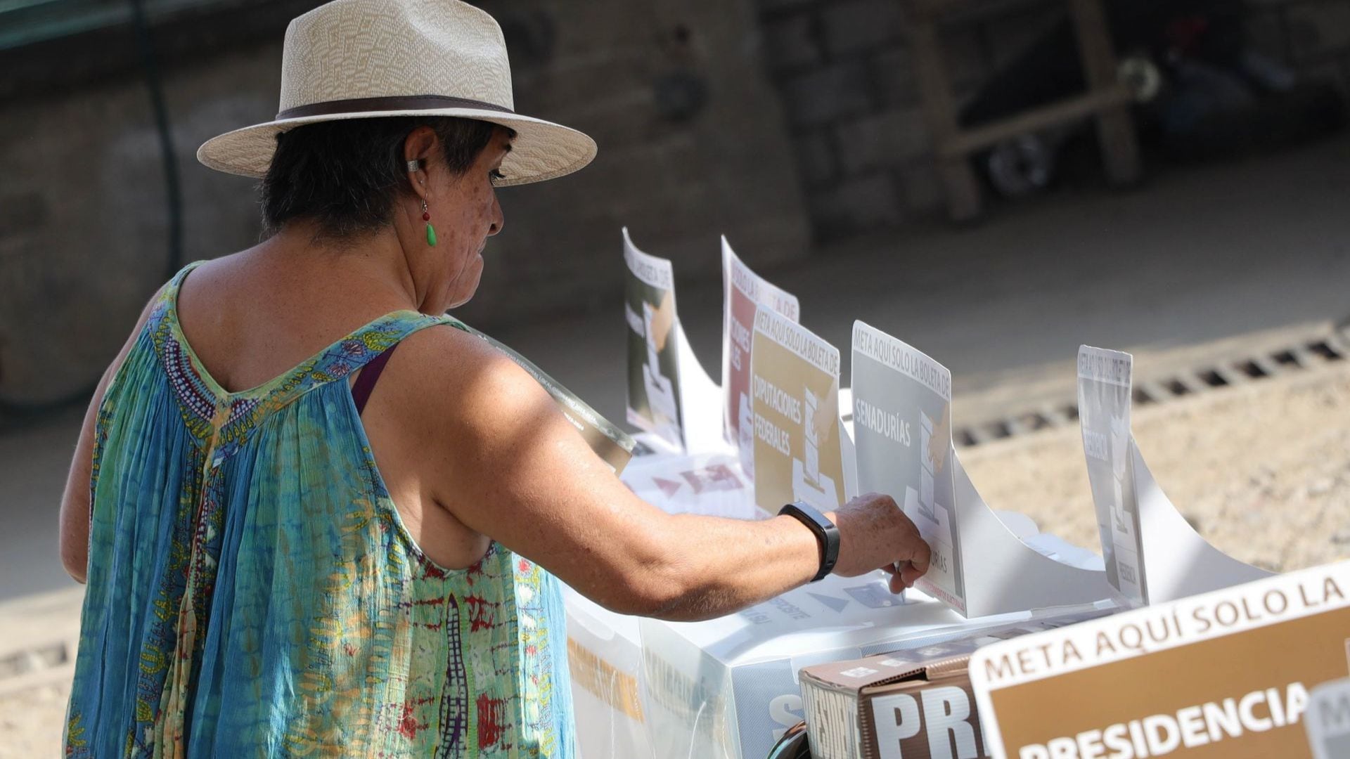 Así se vive la jornada electoral desde Oaxaca. Crédito: Cuartoscuro