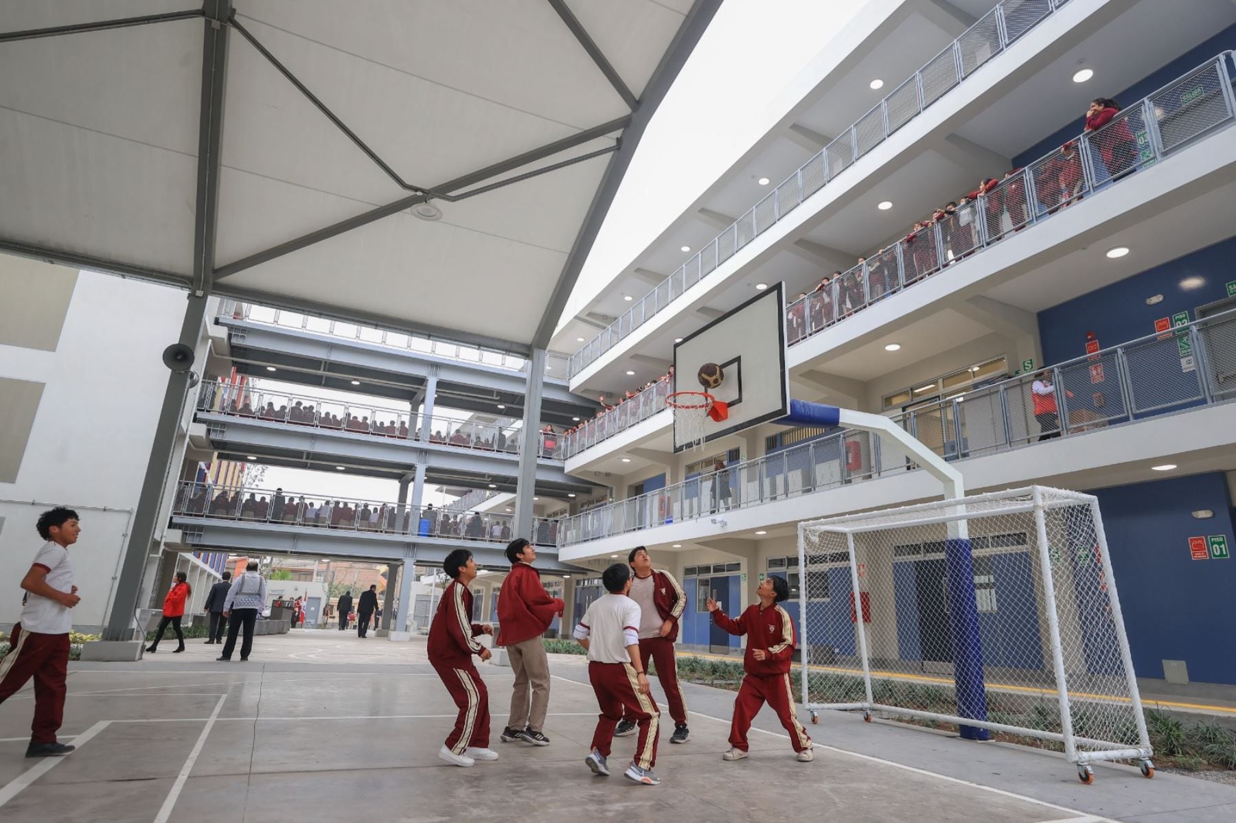 La Escuela Bicentenario Unión Latinoamericana en La Molina. (Foto: Andina)