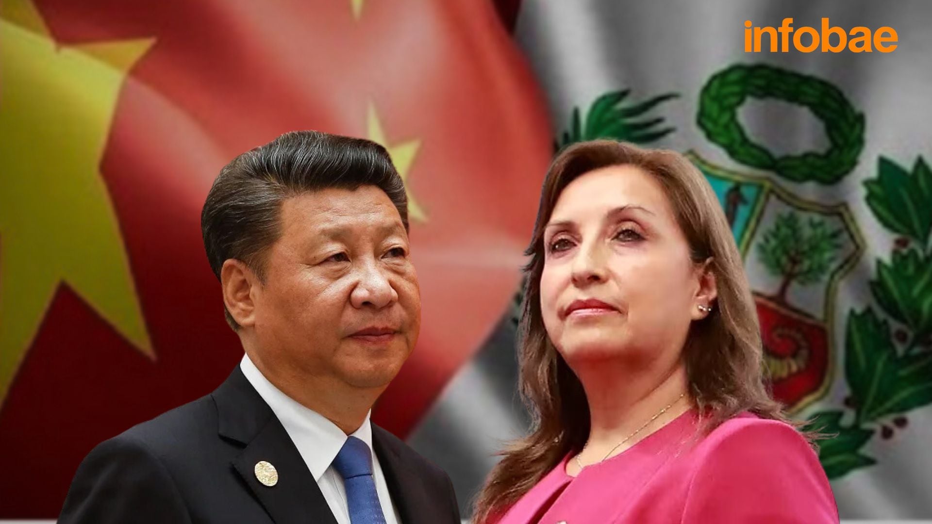 Fotocoposición, Dina Boluarte y Xi jinping