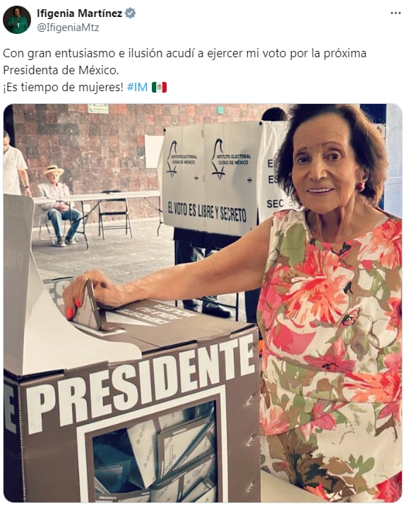 Voto Ifigenia Martinez