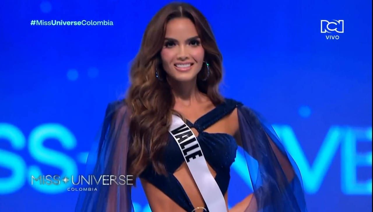 Desfile en traje de baño: Miss Universe Valle - crédito RCN