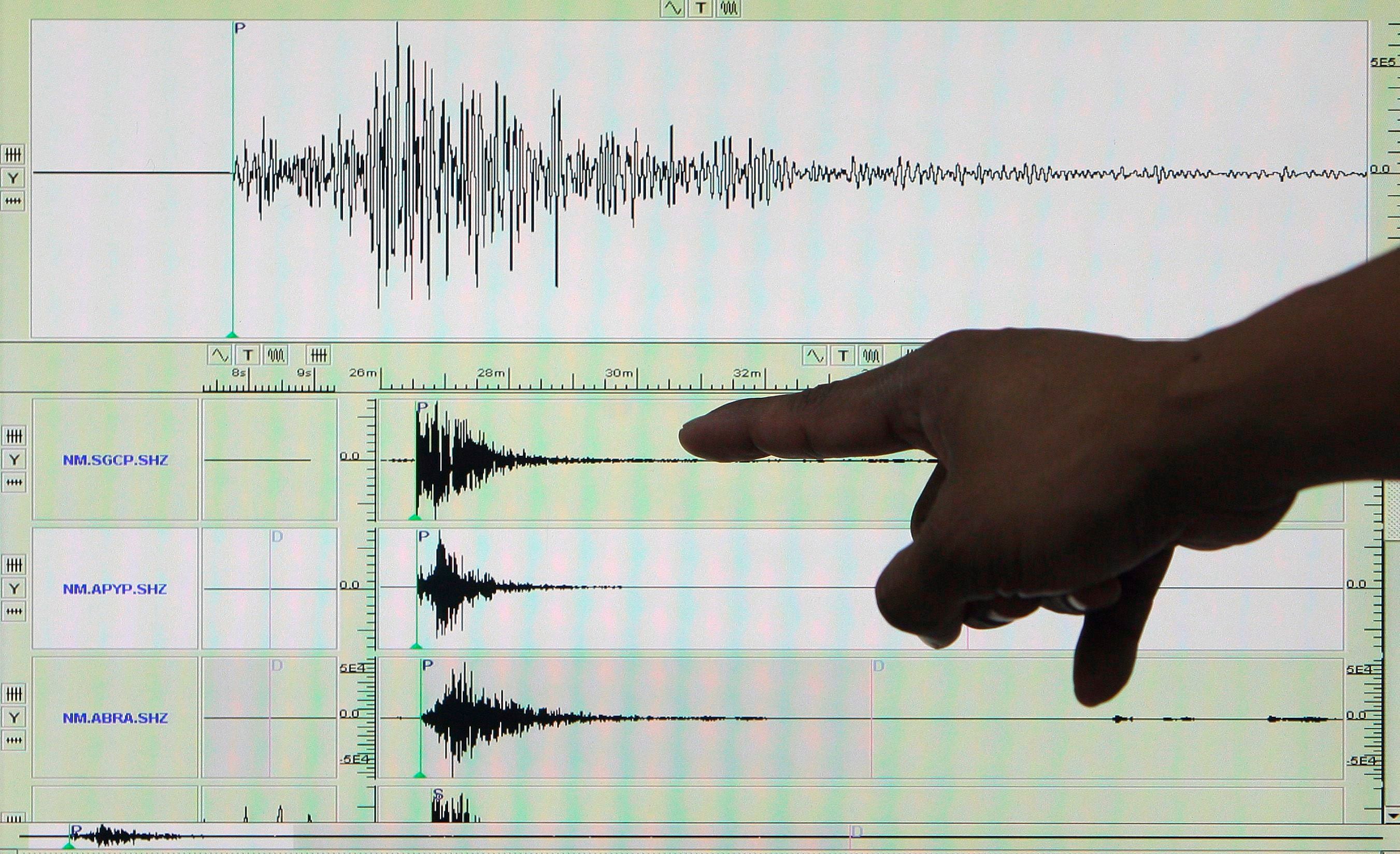 El Servicio Geológico Colombiano (SGC), informó que el temblor tuvo su epicentro a 10 kilómetros de la población de Los Santos, a una profundidad de 150 kilómetros. EFE/Rolex Dela Pena/Archivo
