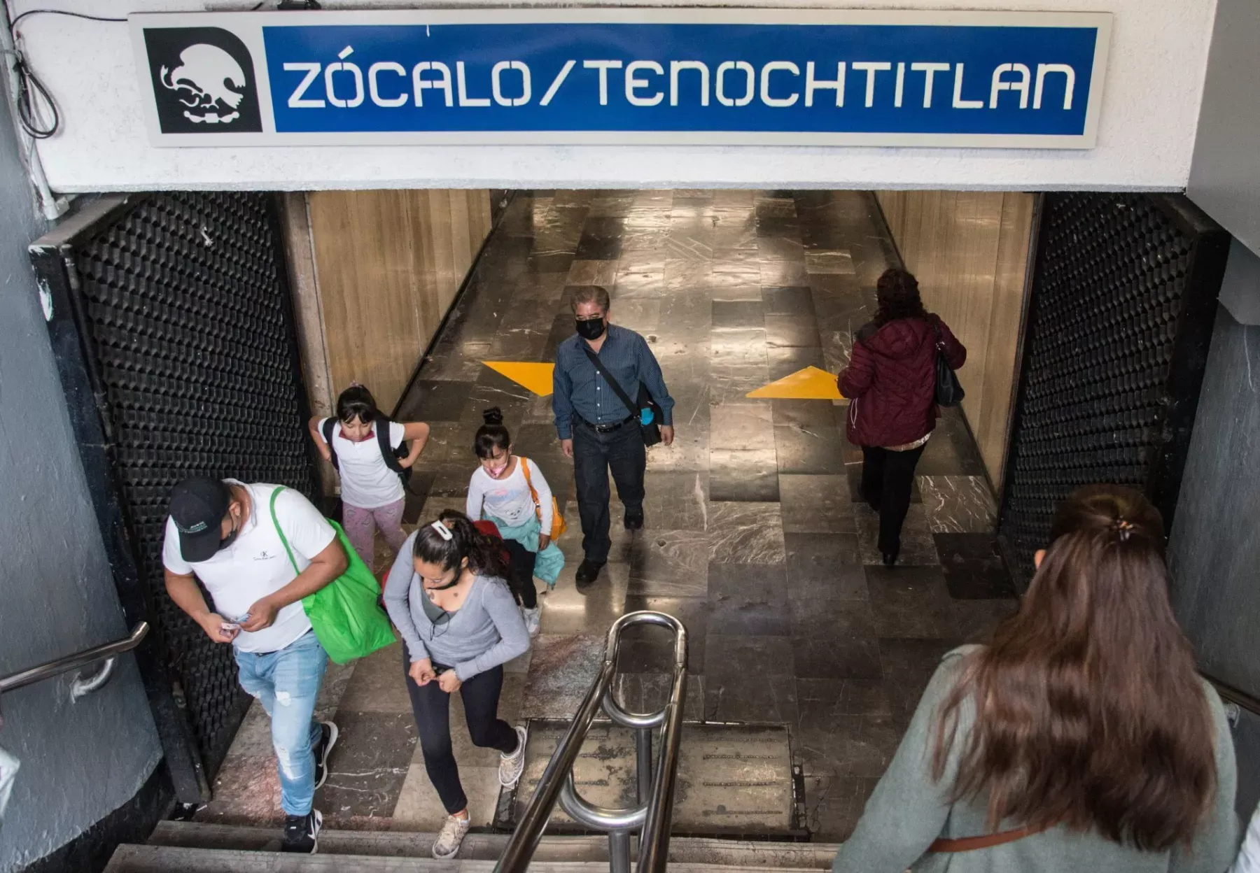 Estación Zócalo-Tenochtitlan del Metro CDMX (Cuartoscuro)