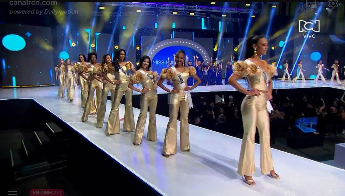 Las candidatas ya están en la pasarela del Centro de Convenciones Puerta de Oro de Barranquilla - crédito canal RCN