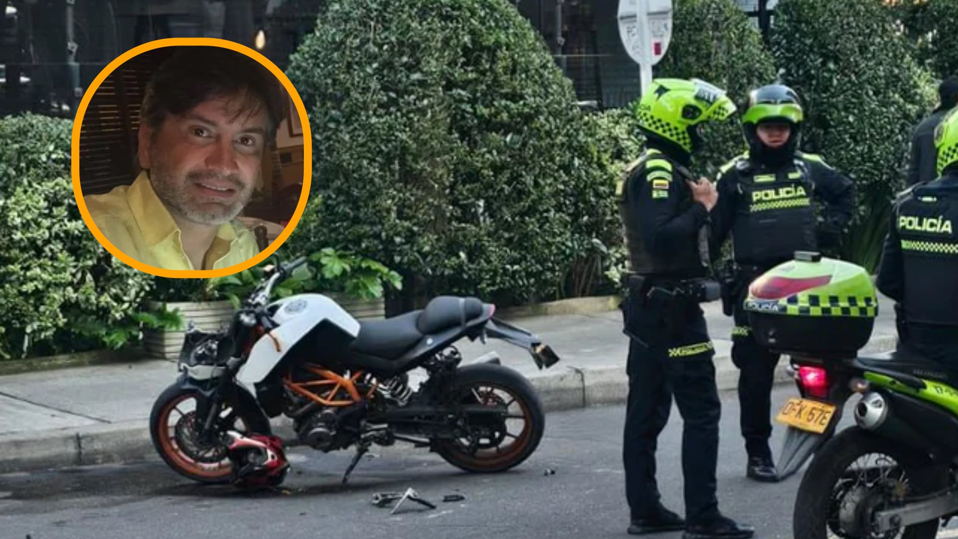 El motociclista implicado en el asesinato de Roberto Franco Charry fue condenado a 20 años de cárcel tras un preacuerdo - crédito  Redes sociales