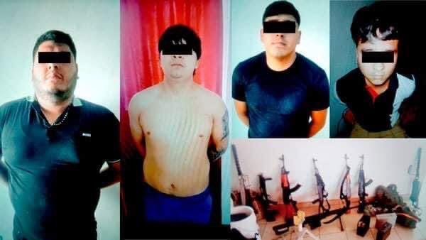 Elementos del Ejército Mexicano realizaron un operativo para detener a una célula criminal que tenía azolado el Puerto de San Felipe. (@calvariae_locus)