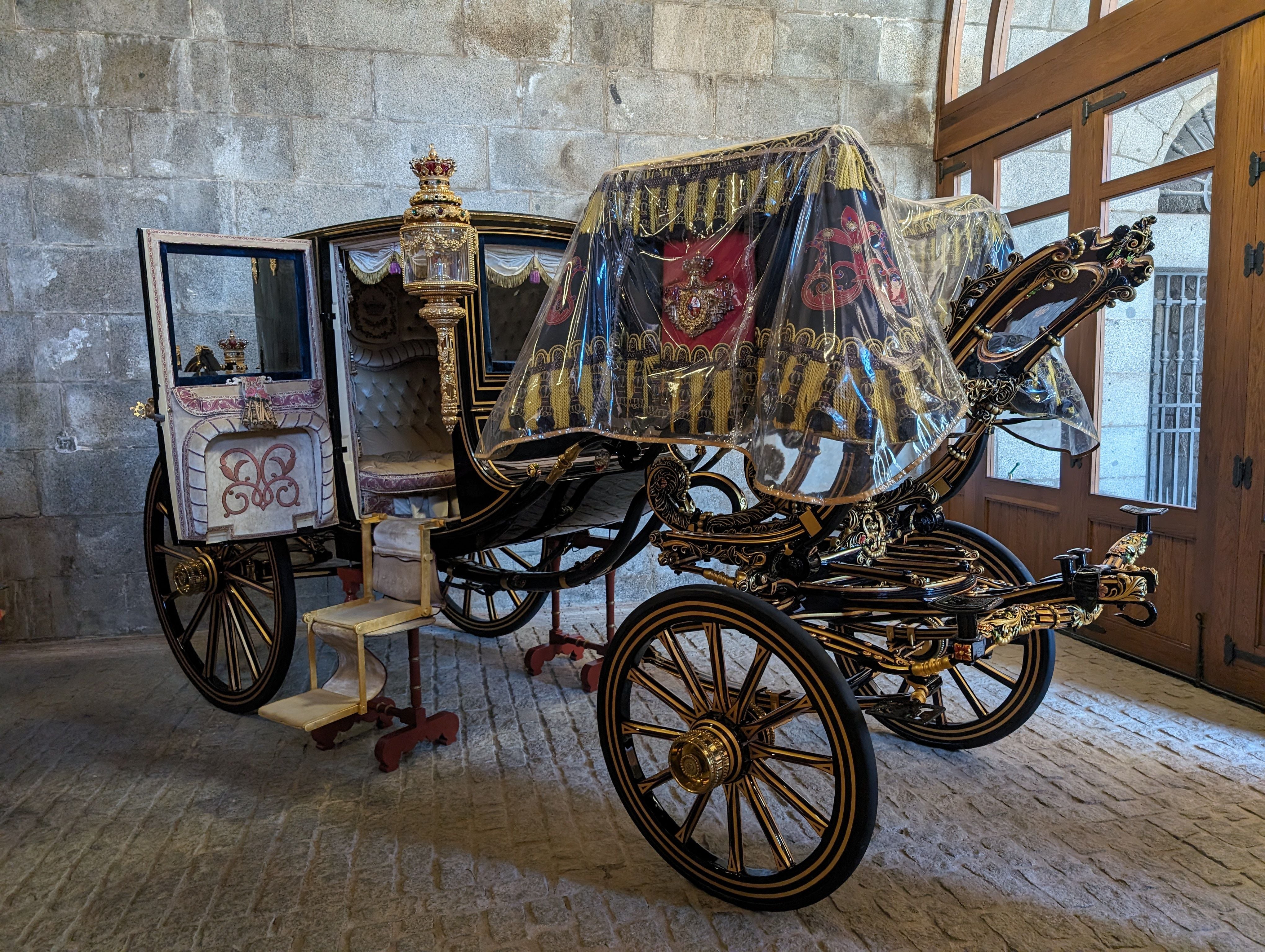 Carruaje encargado por Francisco de Asís en 1841.