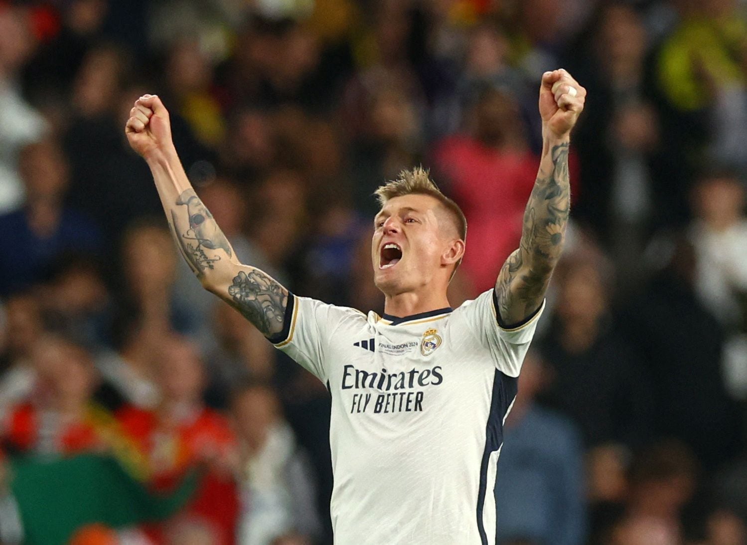 Toni Kroos jugó su último partido con la camiseta del Real Madrid (REUTERS/Lee Smith)