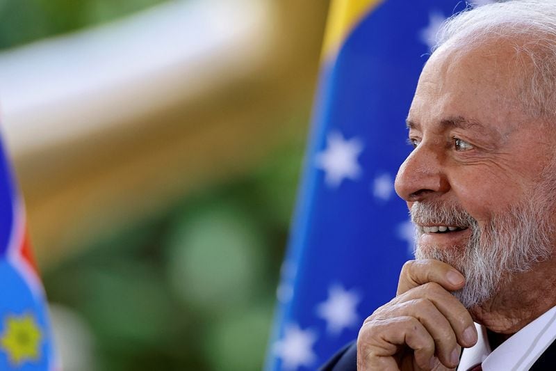 El Presidente de Brasil, Luiz Inácio Lula da Silva, en un evento en Brasília. REUTERS/Ueslei Marcelino