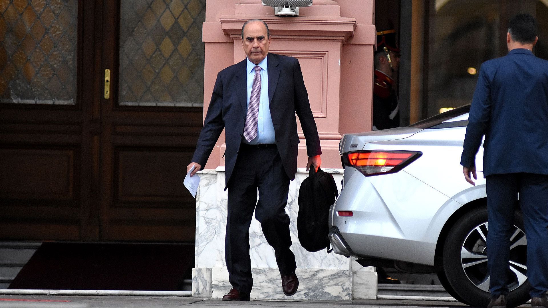 Reunión de la CGT con Guillermo Francos en la Casa Rosada