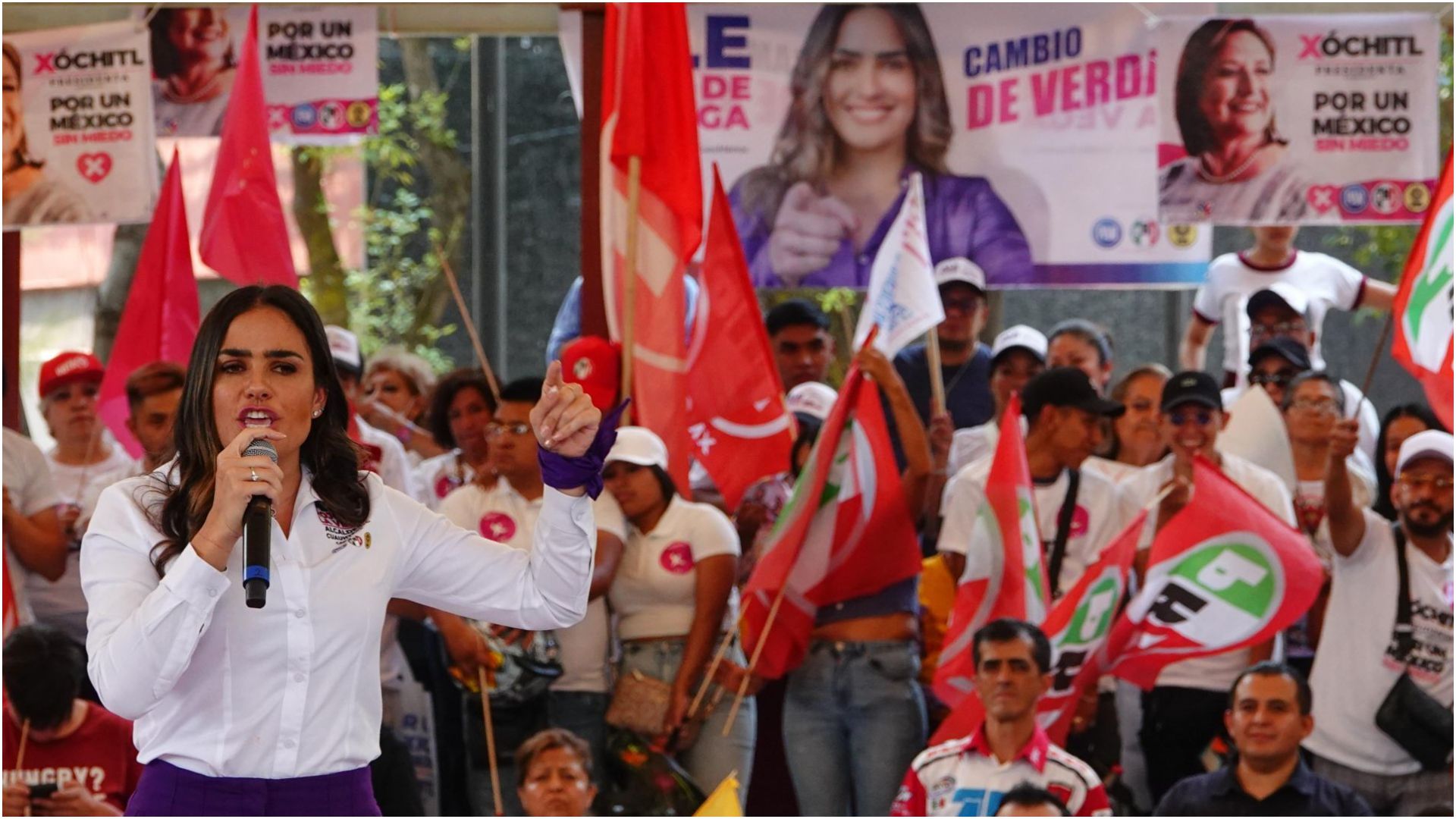 Alessandra Rojo de la Vega-CDMX-Elecciones 2024-México-3 de junio