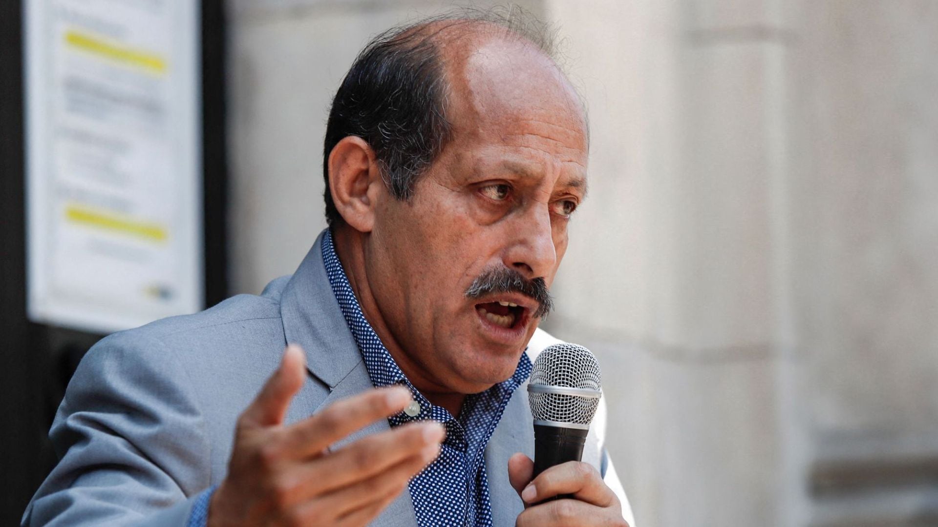 Héctor Valer defendió a Pedro Castillo. Foto: AFP/Juan Pablo Azabache