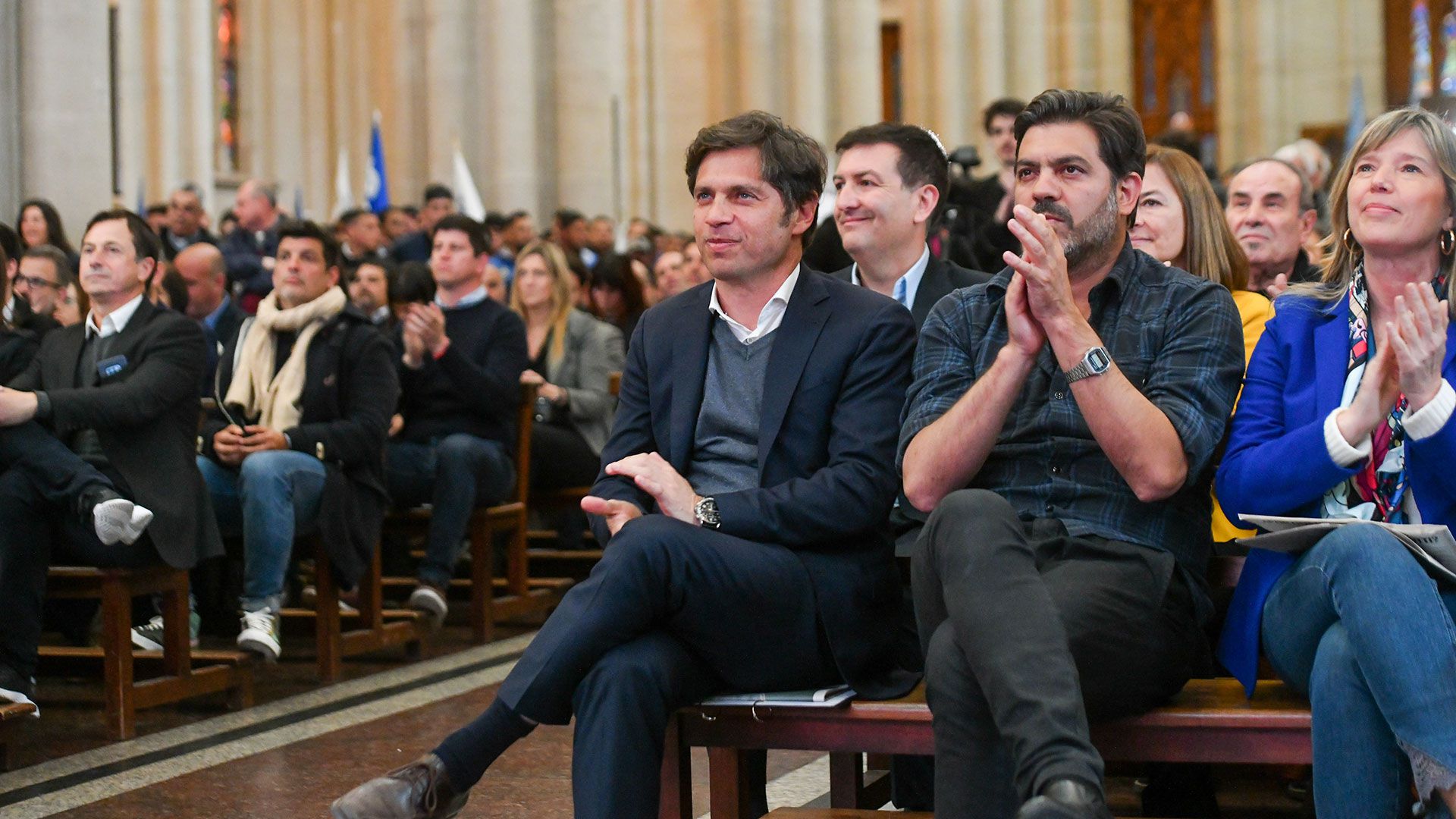 Kicillof participa del homenaje al Papa Francisco