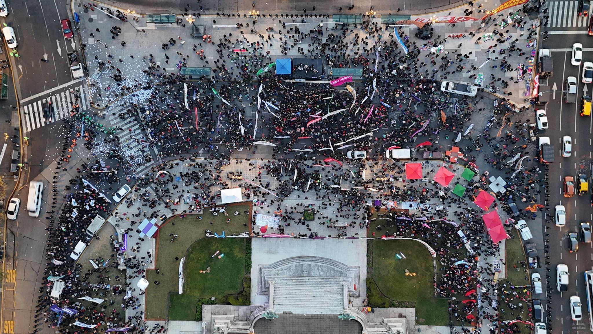 Marcha del Ni una menos - 3/6/2024 - Drone