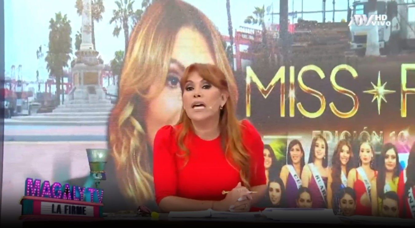 Jessica Newton y su contundente mensaje a Magaly Medina sobre el ‘Miss Perú’. (Captura: Magaly TV La Firme)