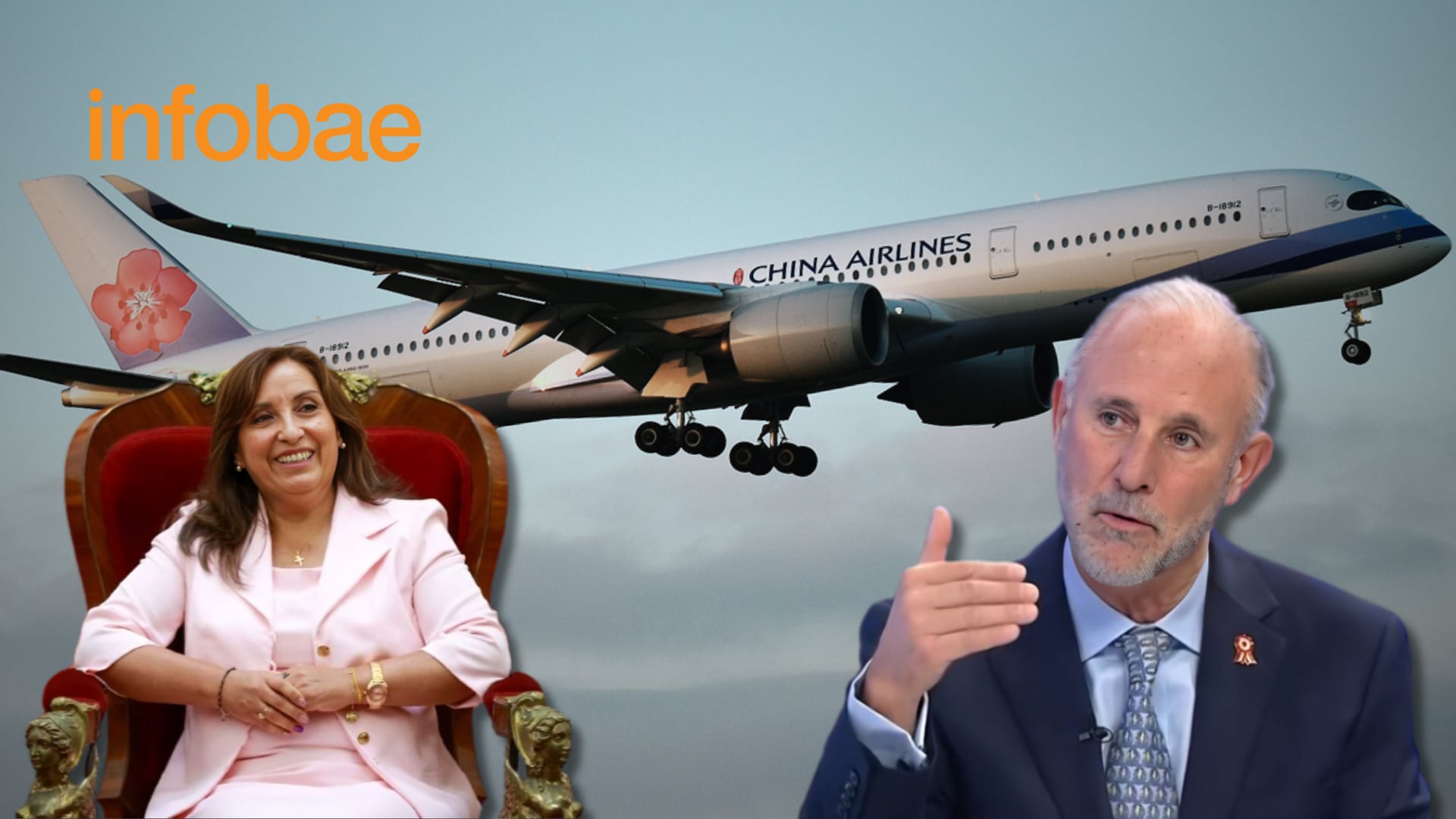 Dina Boluarte viajará en avión comercial y "no costará demasiado al Estado", asegura el Canciller Javier González Olaechea. (Foto: Composición - Infobae/Renato Silva)