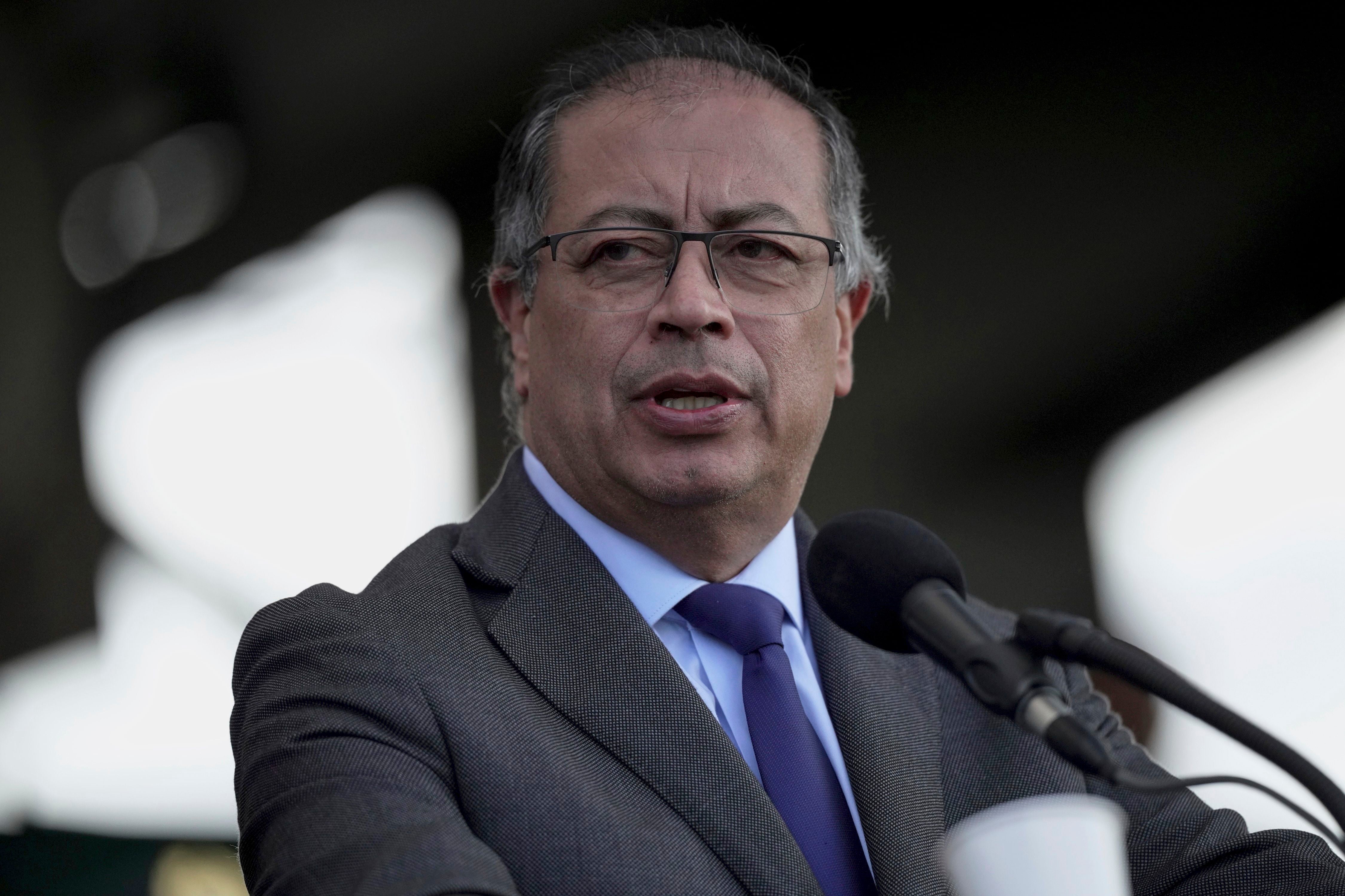 El presidente Gustavo Petro volvió a mencionar a los Nazis y su ascenso al poder con la victoria de los movimientos conservadores en Europa - crédito Iván Valencia/AP