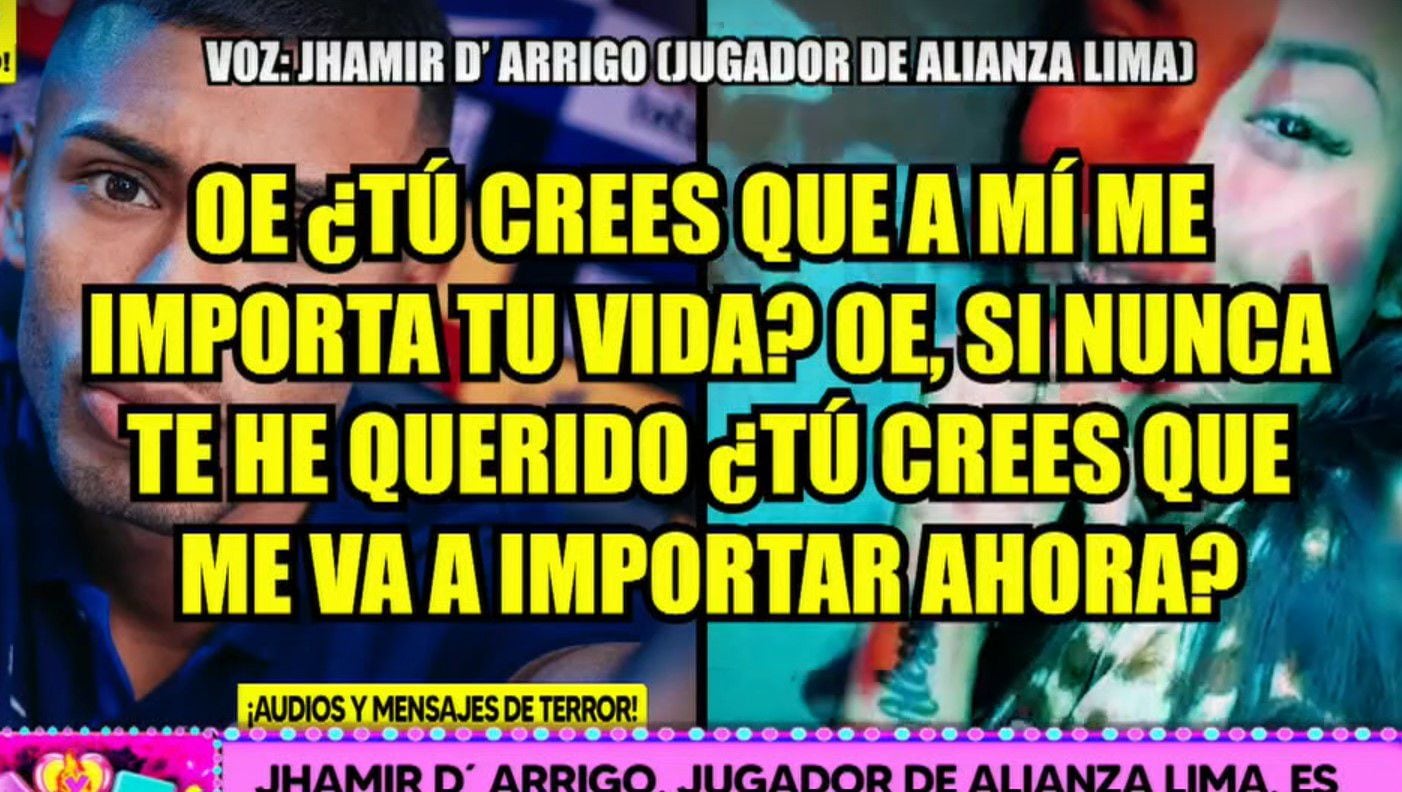 Palabras de futbolista de Alianza Lima denunciado por agresión.