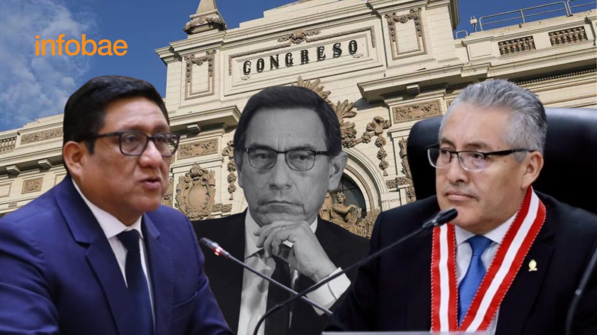 Héctor Ventura, Martín Vizcarra y Juan Carlos Villena