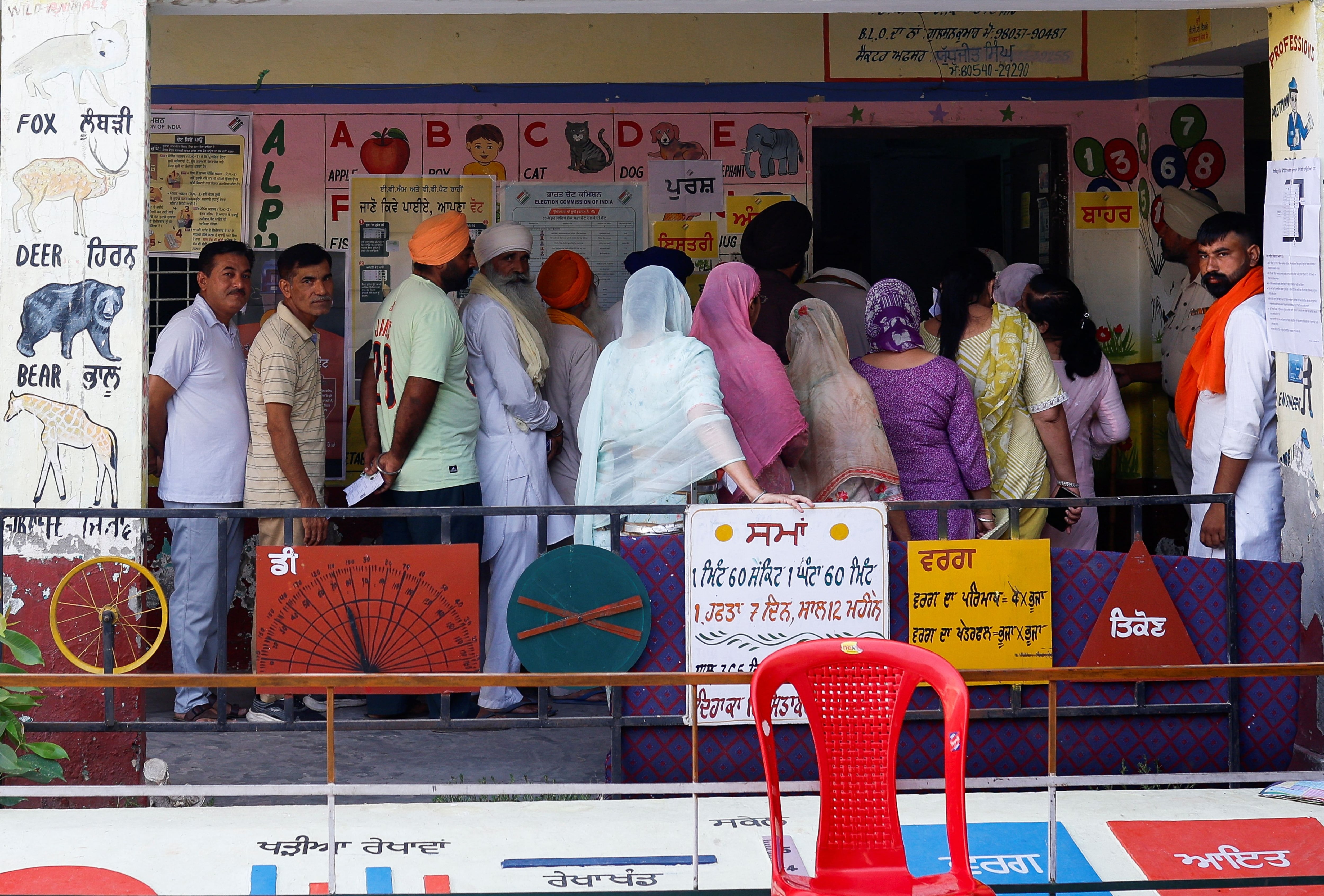 La India concluye su maratón electoral con Narendra Modi como favorito para un tercer mandato (REUTERS/Adnan Abidi)