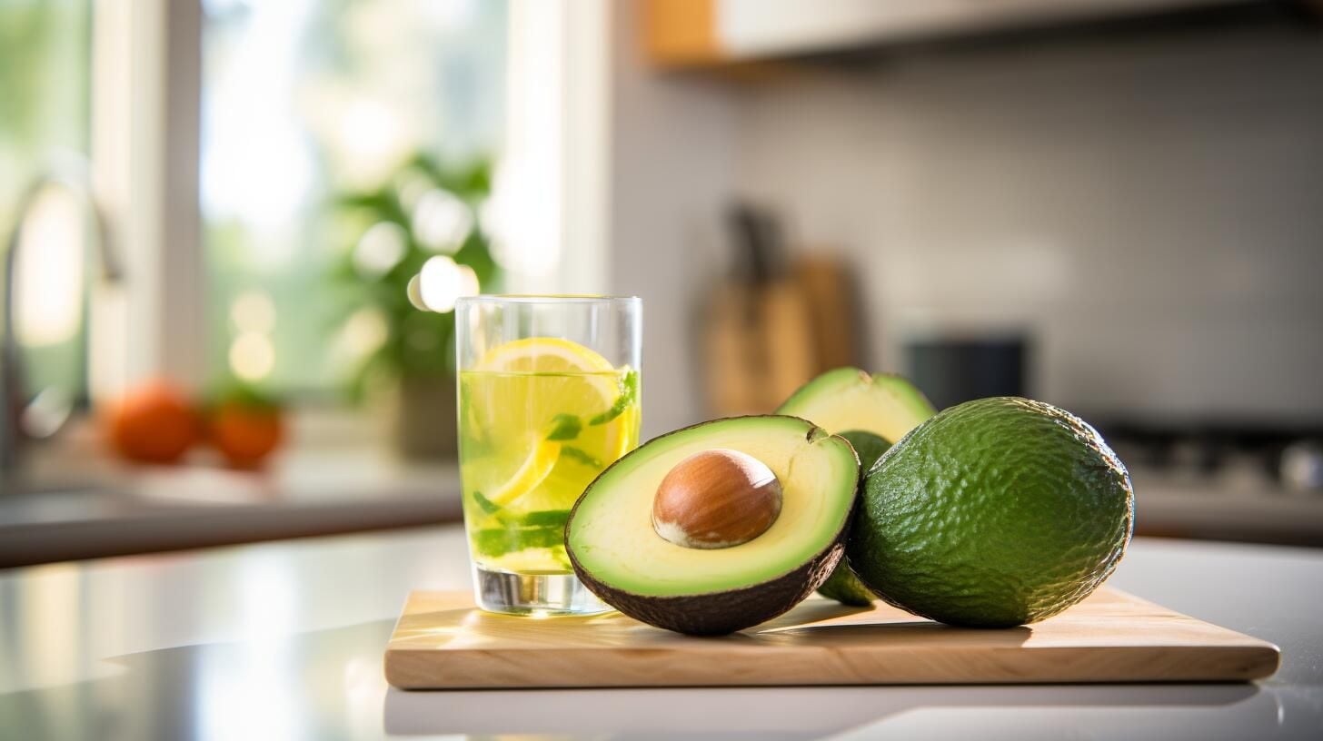 Imagen de un desayuno saludable con palta, huevo, jugo de naranja y pan. Una elección nutritiva y equilibrada para empezar el día con energía. Elementos esenciales que contribuyen a tu bienestar. (Imagen ilustrativa Infobae)