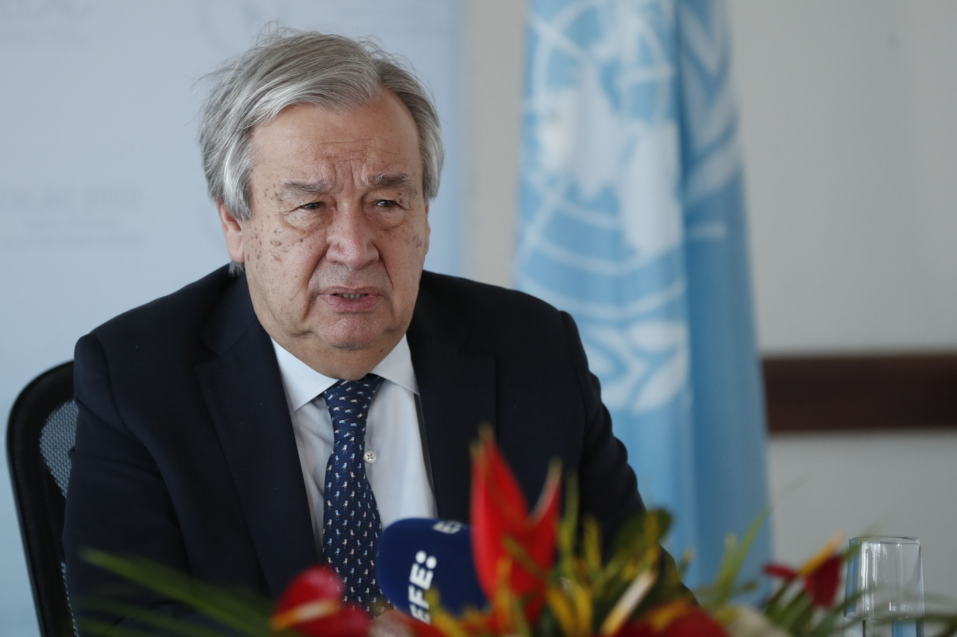 El secretario general de las Naciones Unidas, António Guterres (EFE/ Bienvenido Velasco)
