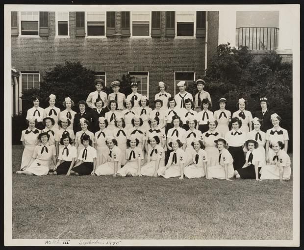 Las "Code Girls" manejaban mensajes clasificados de vital importancia durante la Segunda Guerra Mundial. (Veterans History Project, American Folklife Center, Biblioteca del Congreso)