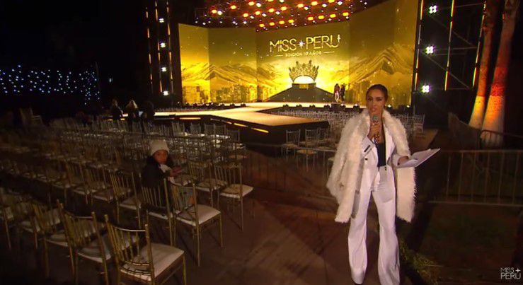 Así luce el escenario del Miss Perú 2024 en Plaza Grau.