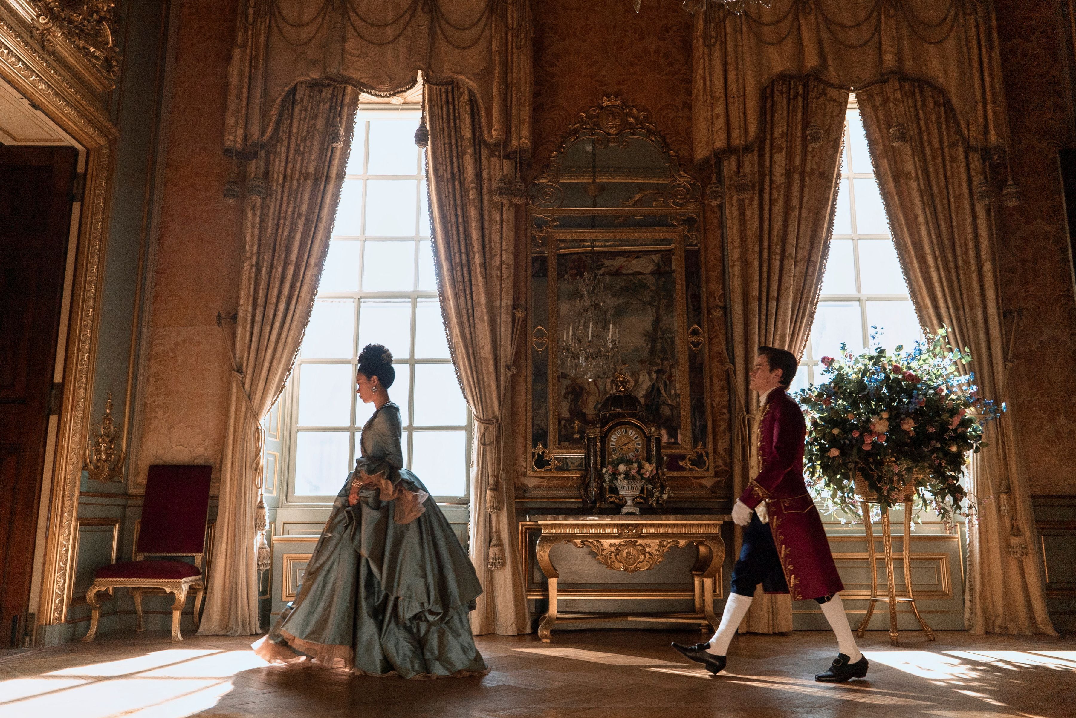 Una escena de la precuela 'Queen Charlotte: A Bridgerton Story' (Netflix)